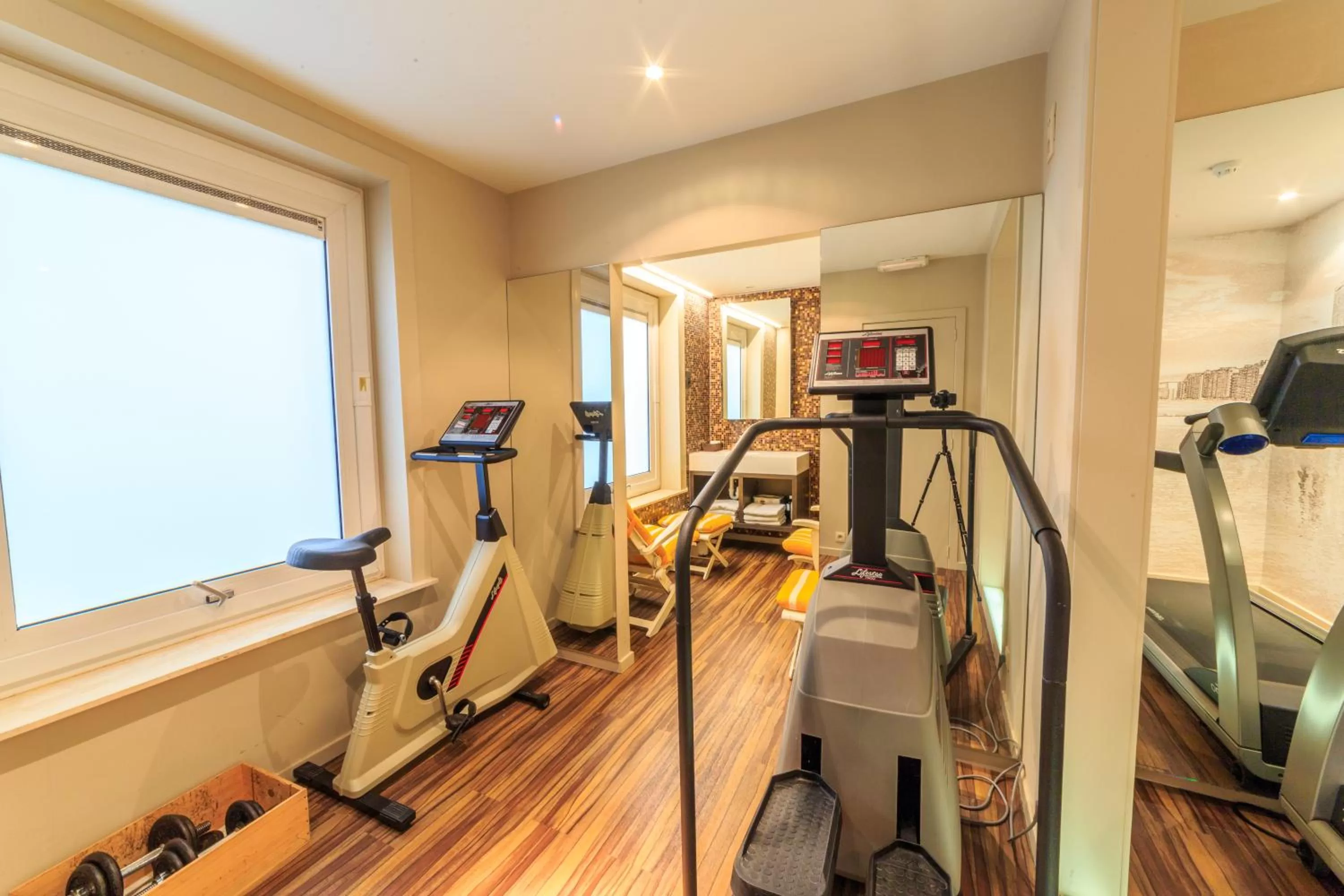 Fitness centre/facilities in Hotel Pacific