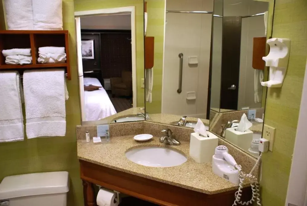 Bathroom in Brandon Center Hotel