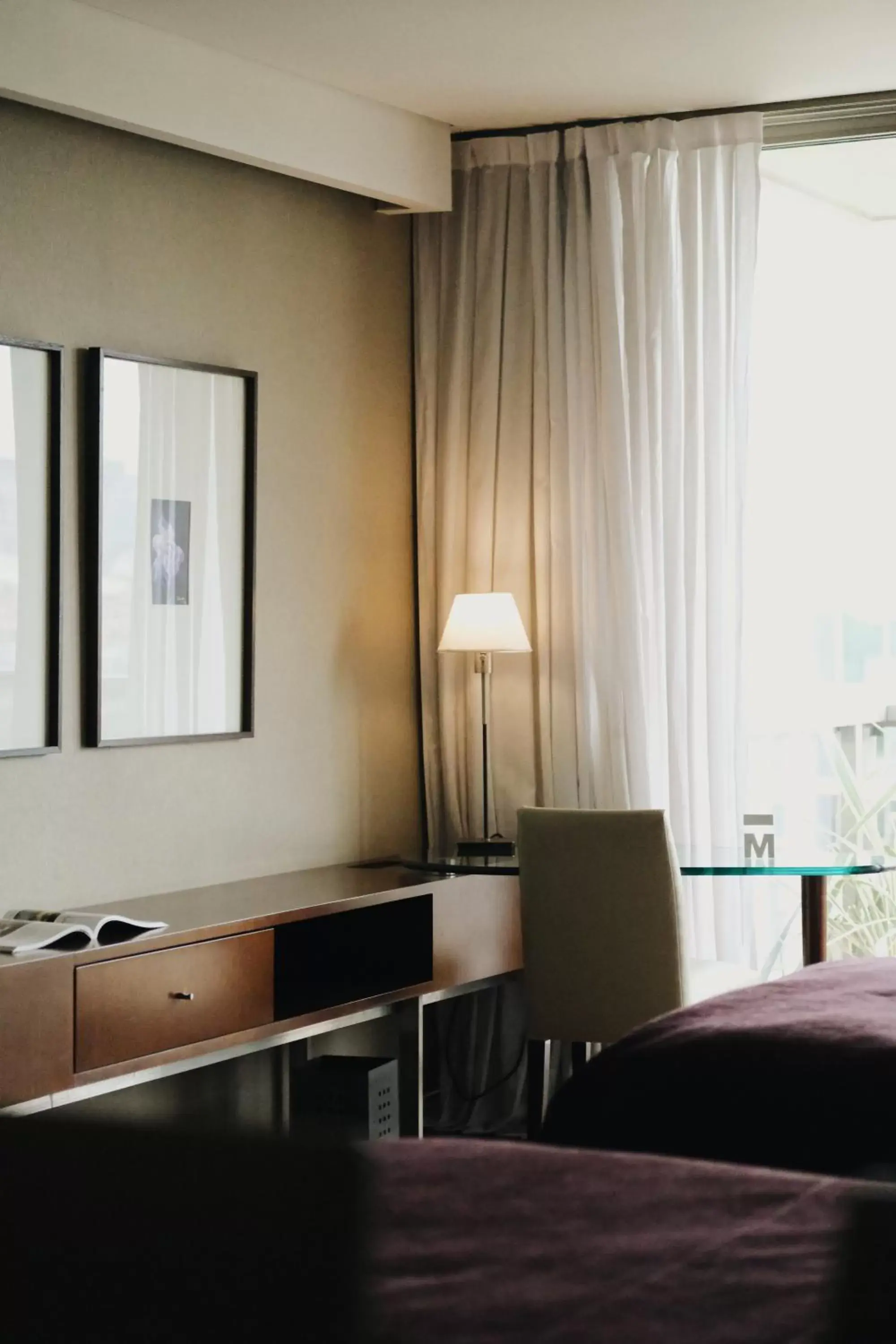 Bed, Seating Area in Hotel Madero Buenos Aires