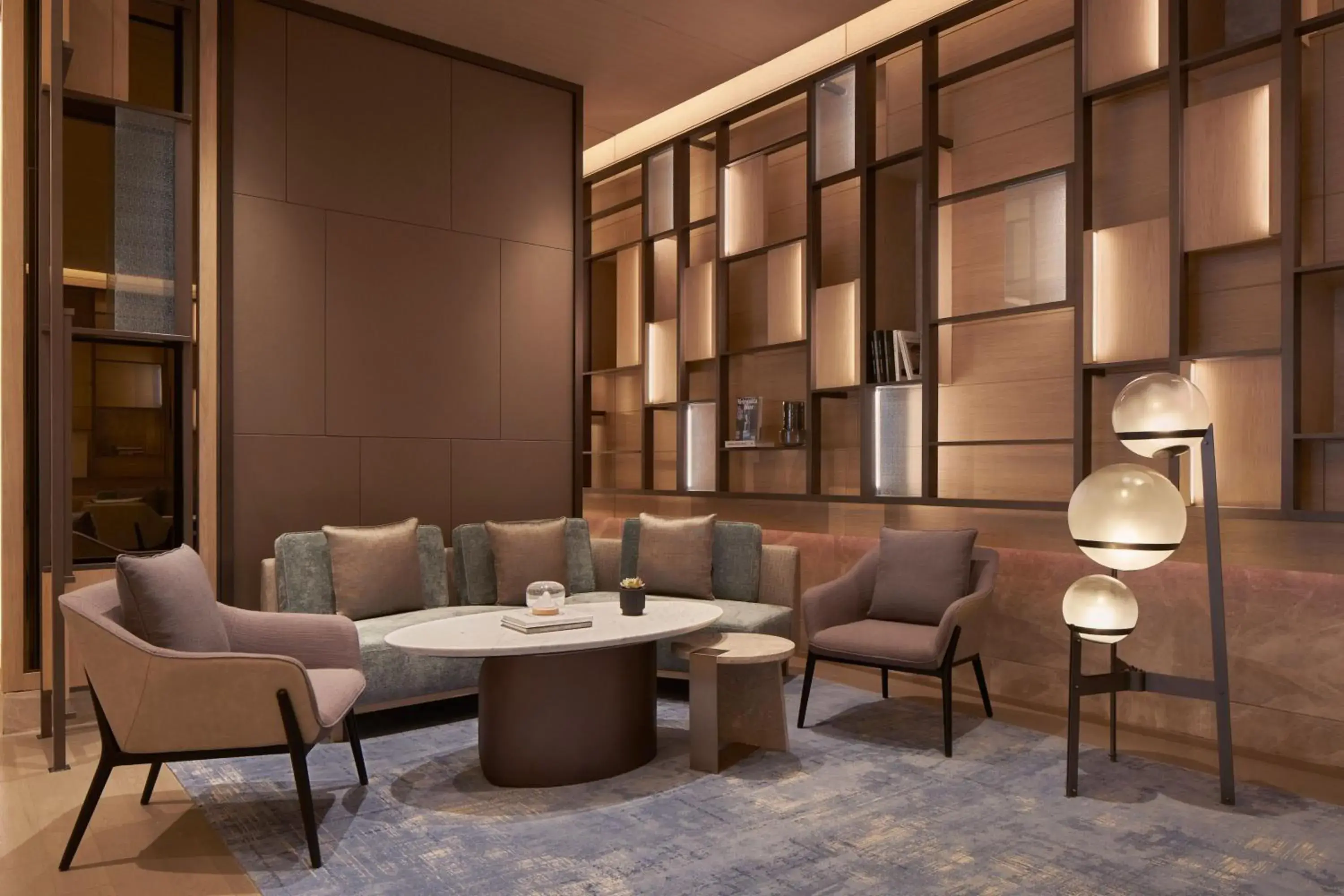 Lobby or reception, Seating Area in Courtyard by Marriott Foshan