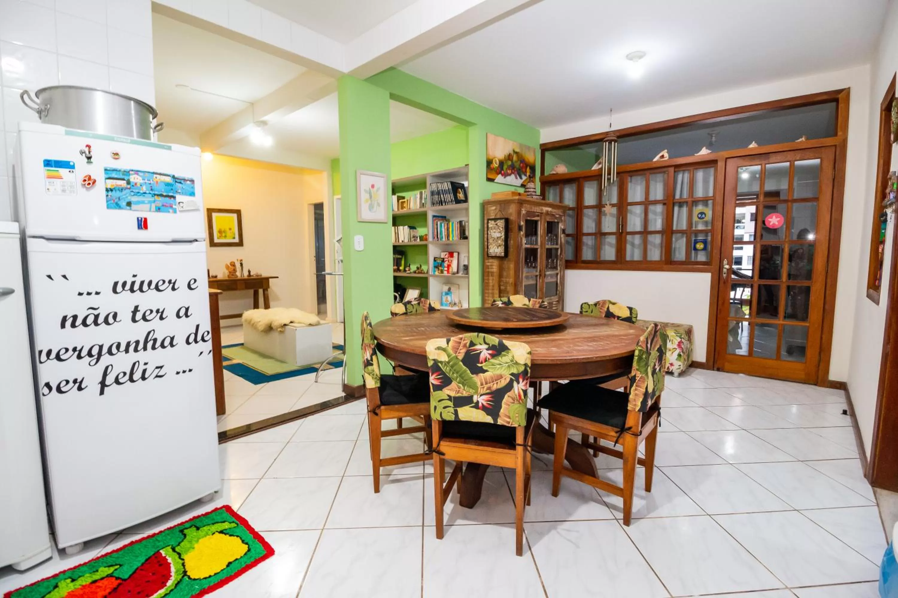 Dining area in A Casa Morro do Moreno