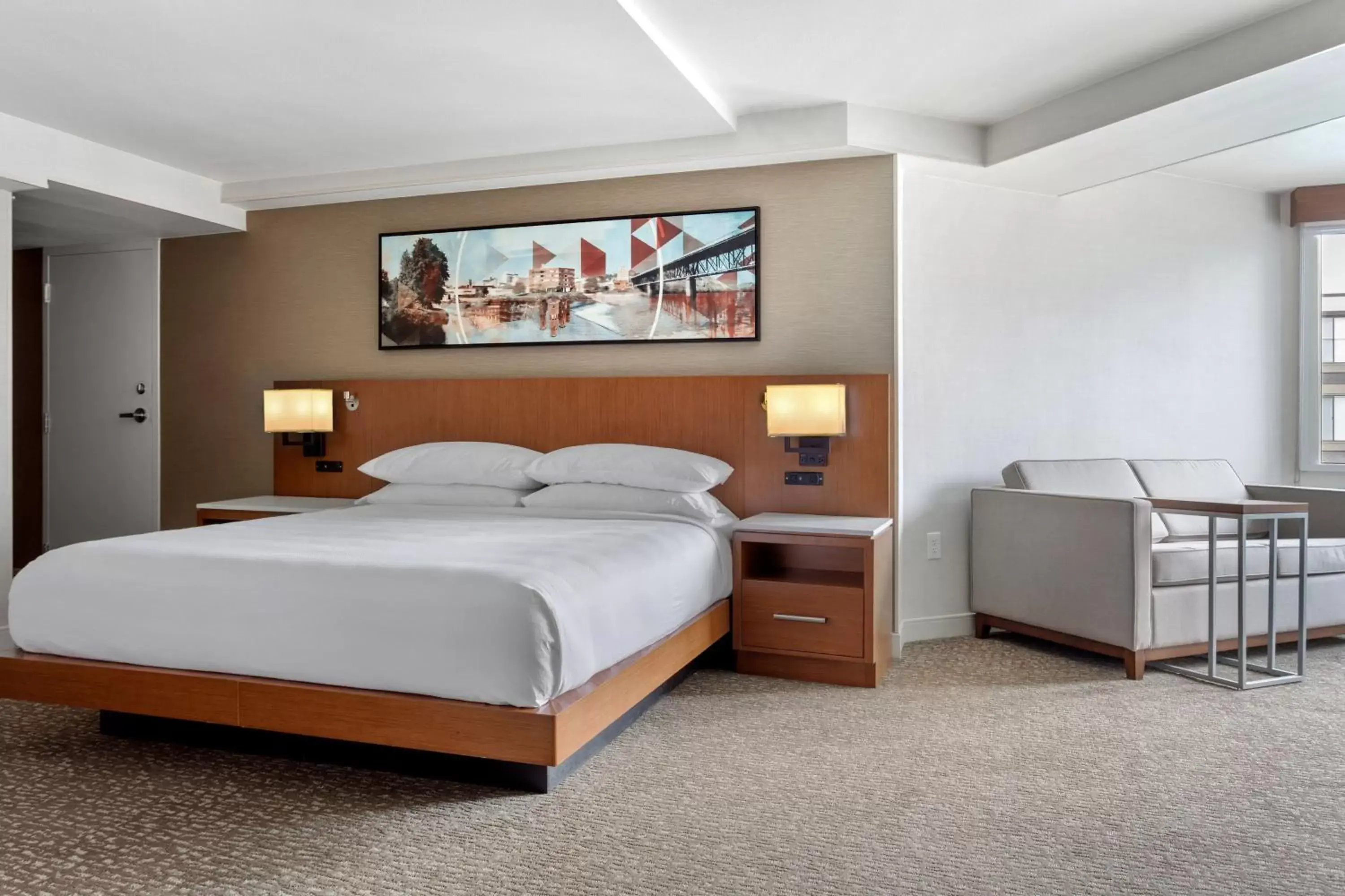 Bedroom, Bed in Delta Hotels by Marriott Allentown Lehigh Valley