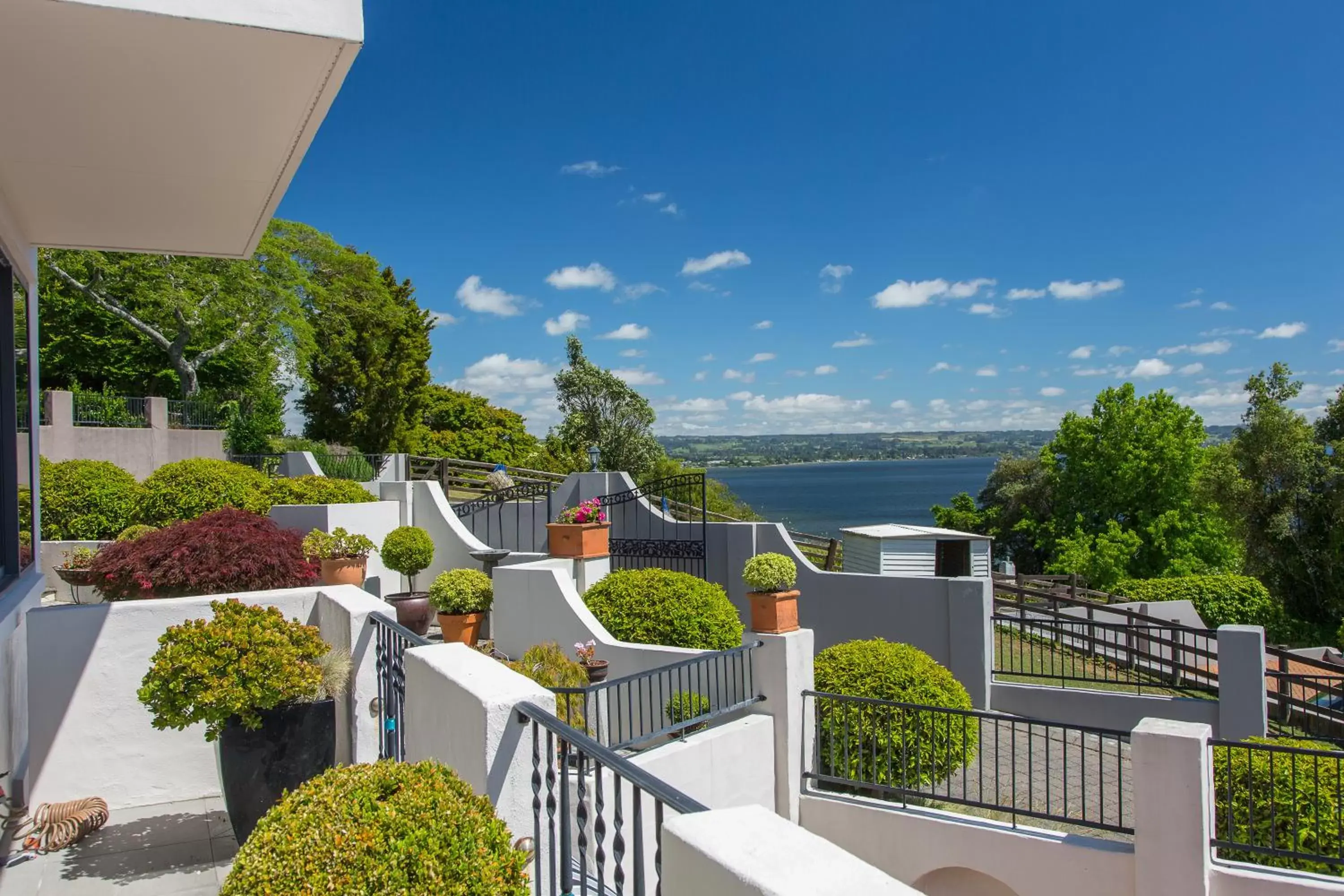 Balcony/Terrace in On The Point - Lake Rotorua