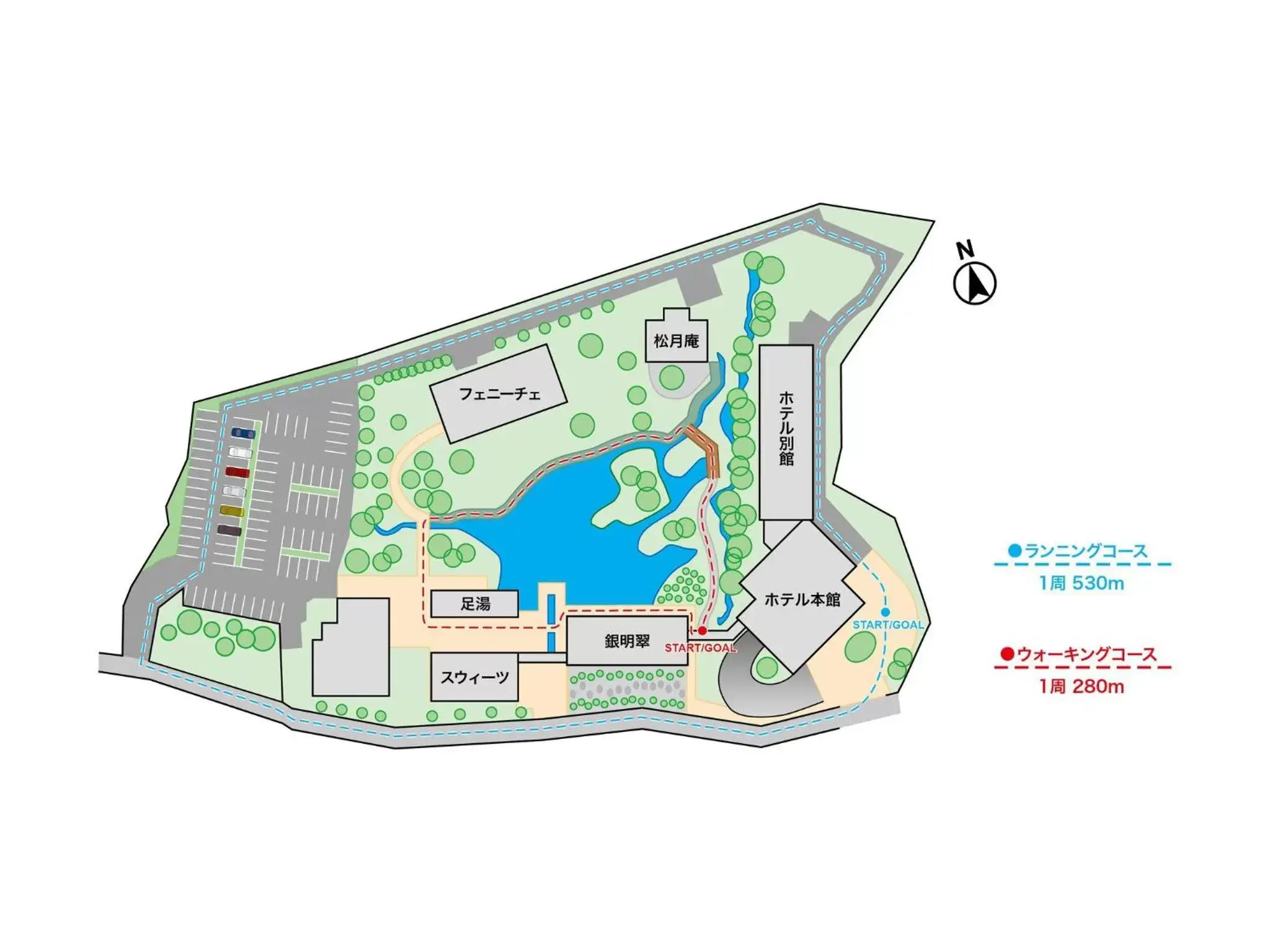 Area and facilities, Floor Plan in Mars Garden Wood Gotenba