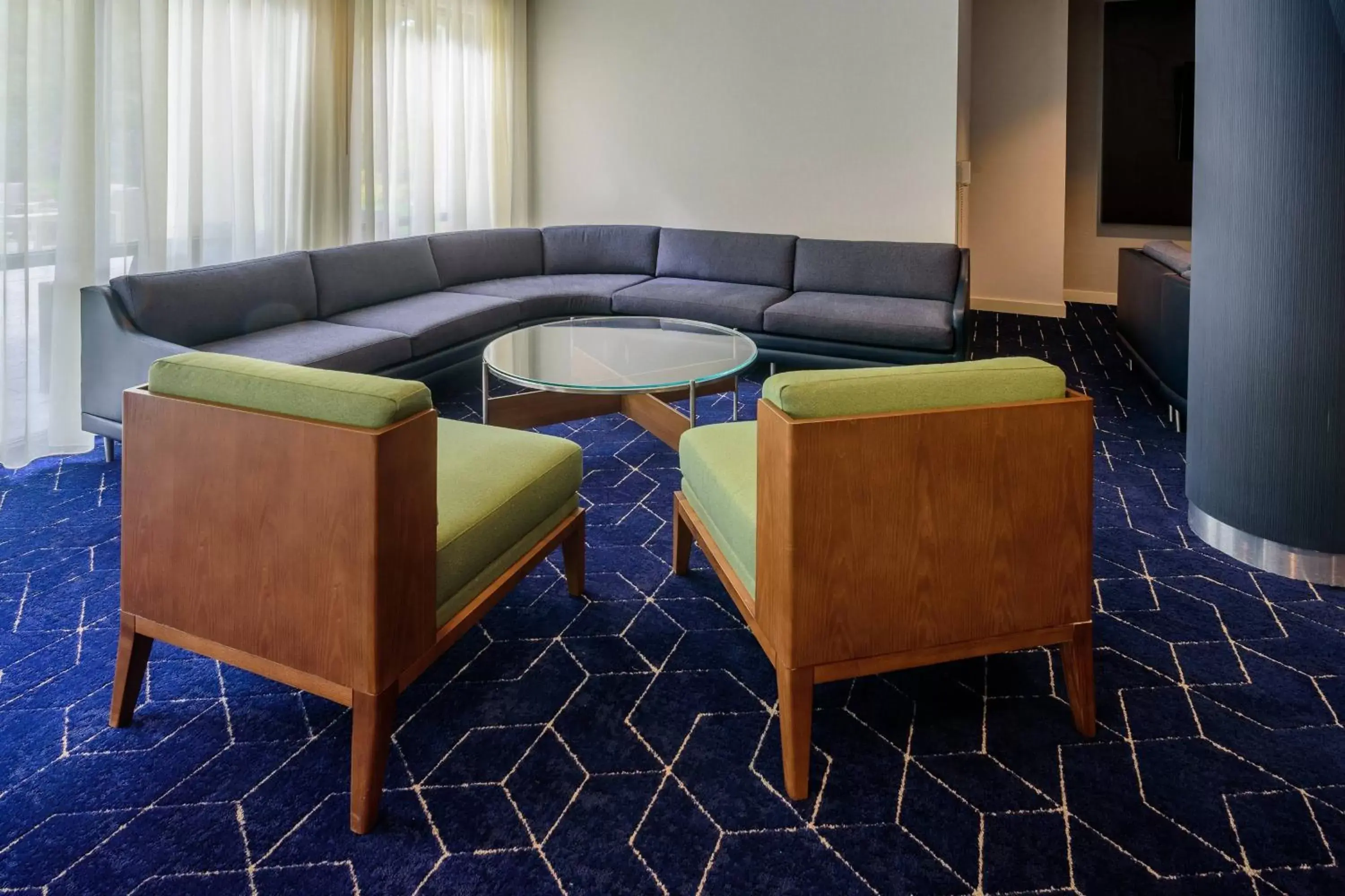 Lobby or reception, Seating Area in Courtyard by Marriott Wilkes-Barre Arena