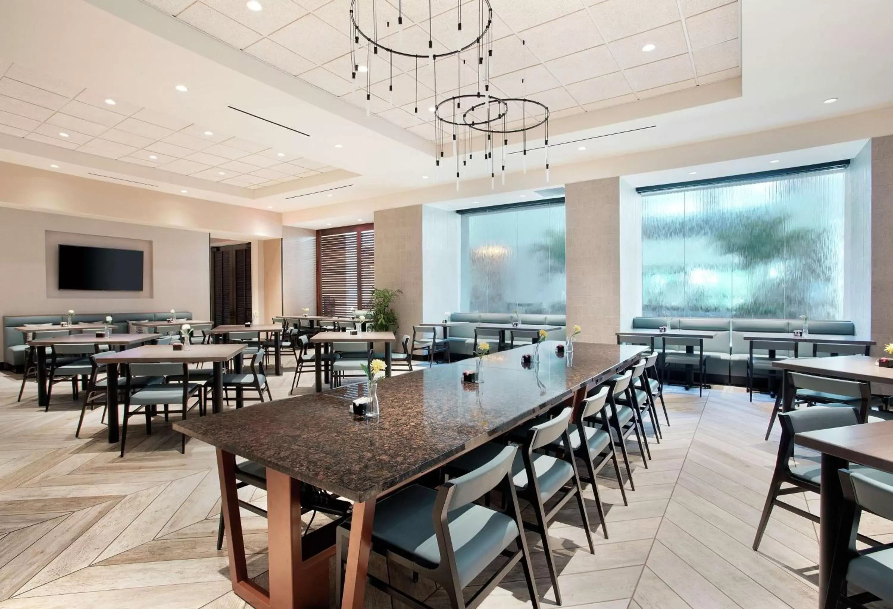 Dining area, Restaurant/Places to Eat in Embassy Suites by Hilton Tampa Downtown Convention Center