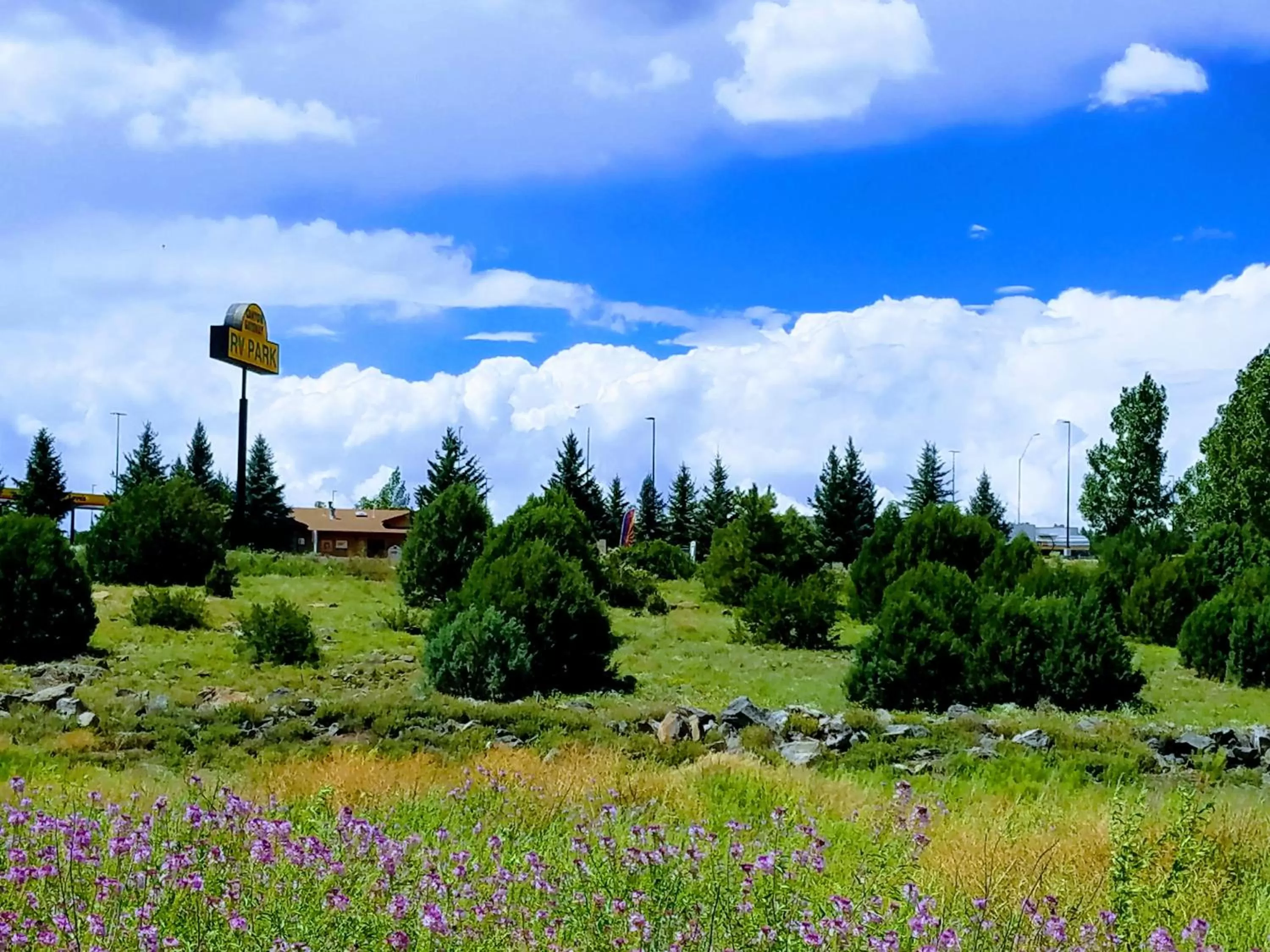 Natural landscape in Grand Canyon RV Glamping