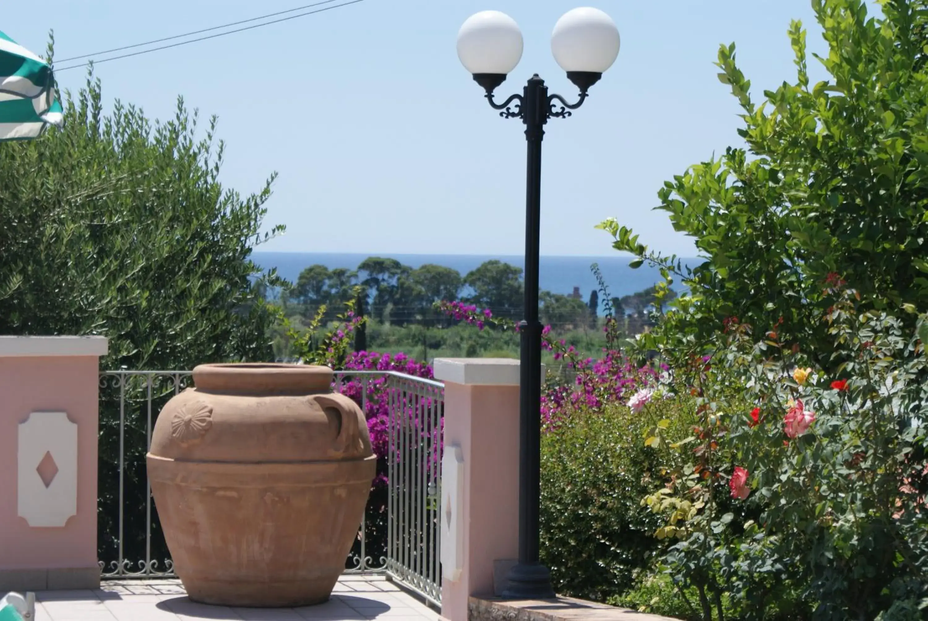 Balcony/Terrace in Hotel Ristorante Borgo La Tana