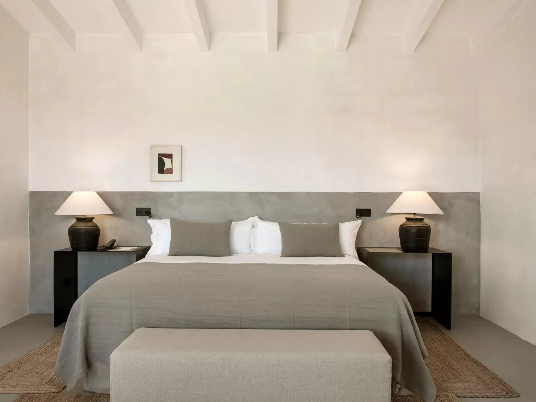 Bed in Finca Serena Mallorca, Small Luxury Hotels