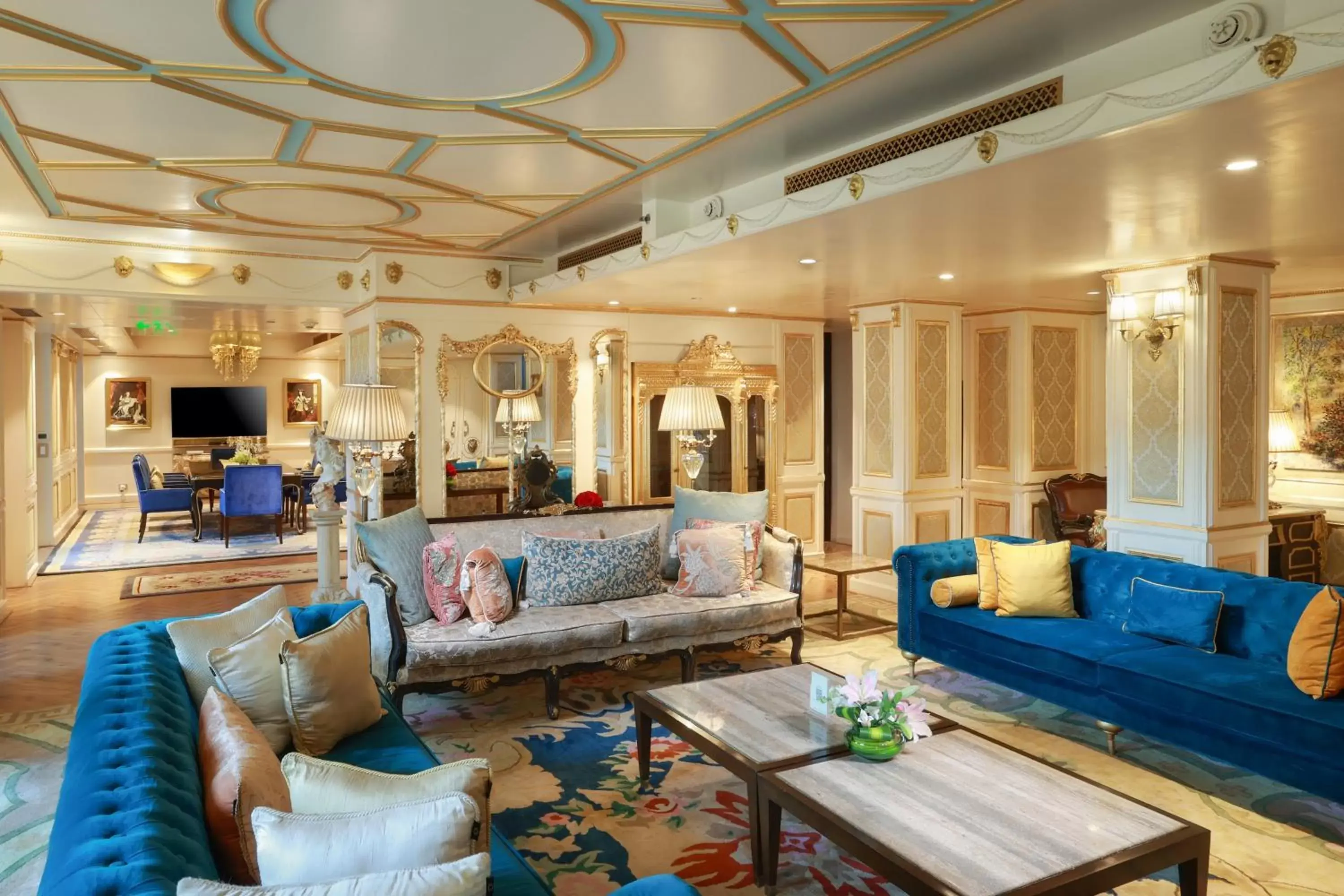 Living room, Seating Area in The Lodhi - A member of The Leading Hotels Of The World