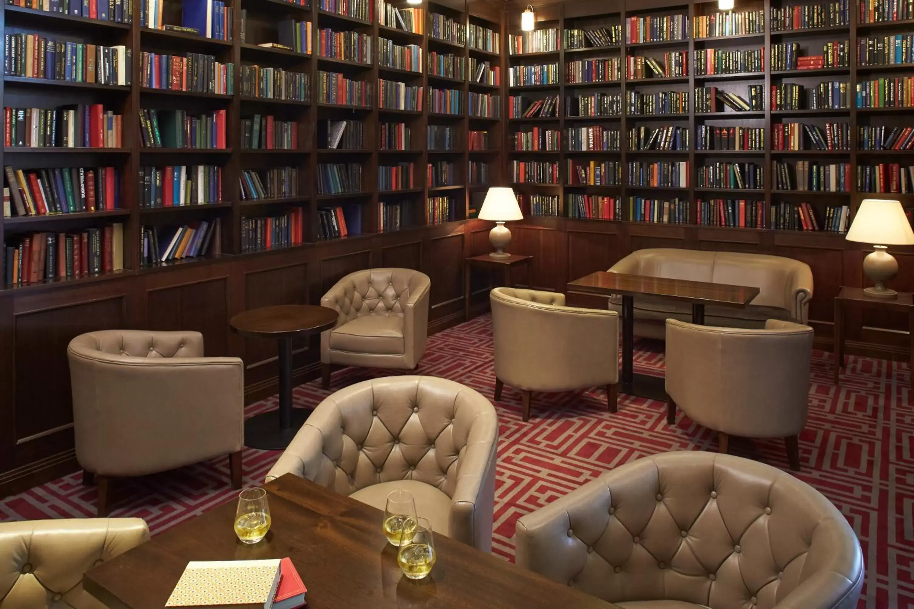 Library in Clayton Hotel Dublin Airport