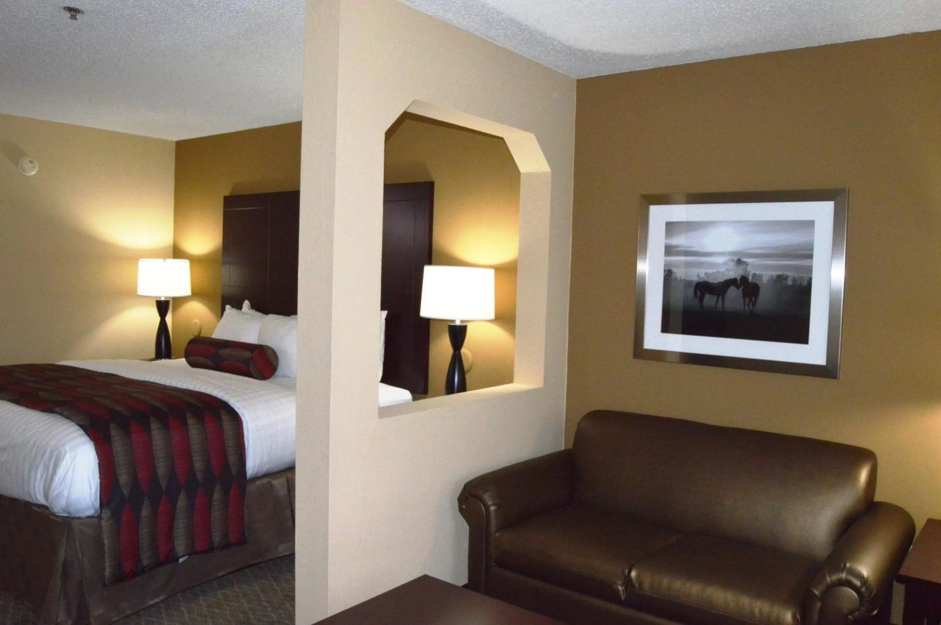 King Suite with Sofa Bed - Non-Smoking in Baymont by Wyndham Ardmore I-35