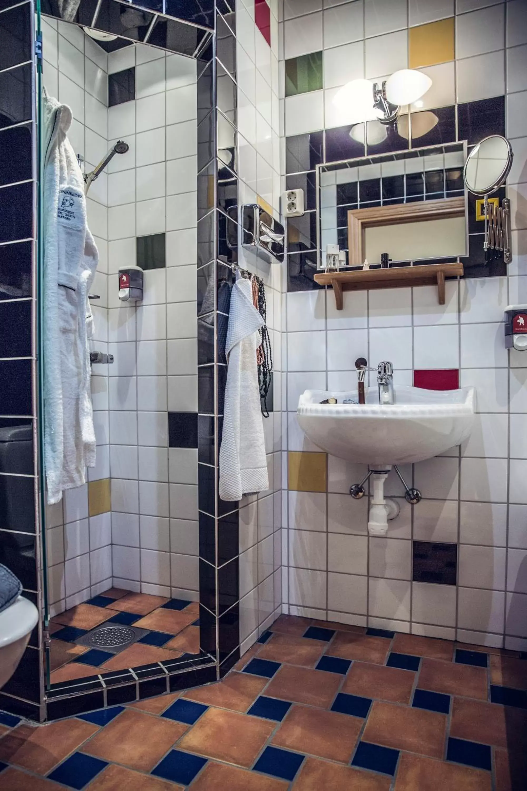 Bathroom in Hotell Gästis