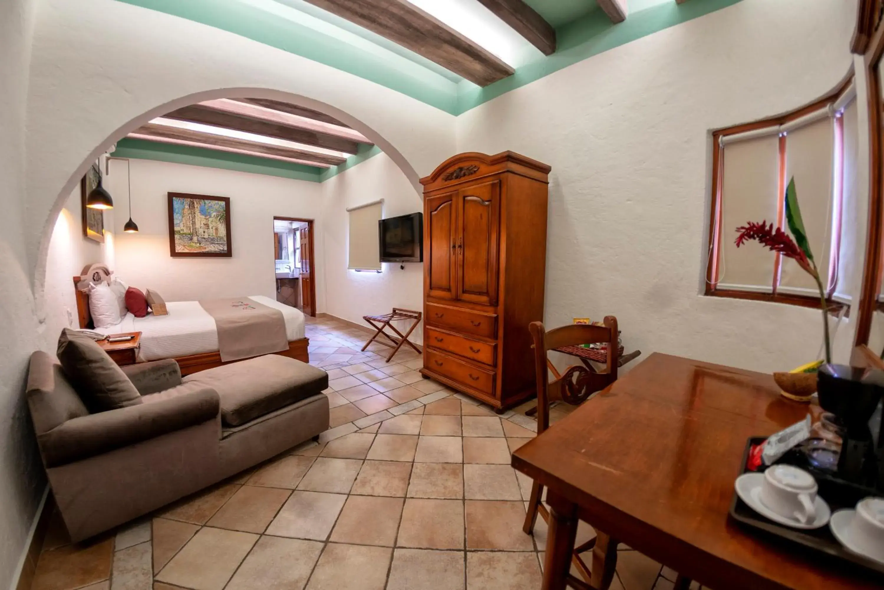 Living room, Seating Area in Casa De Sierra Azul