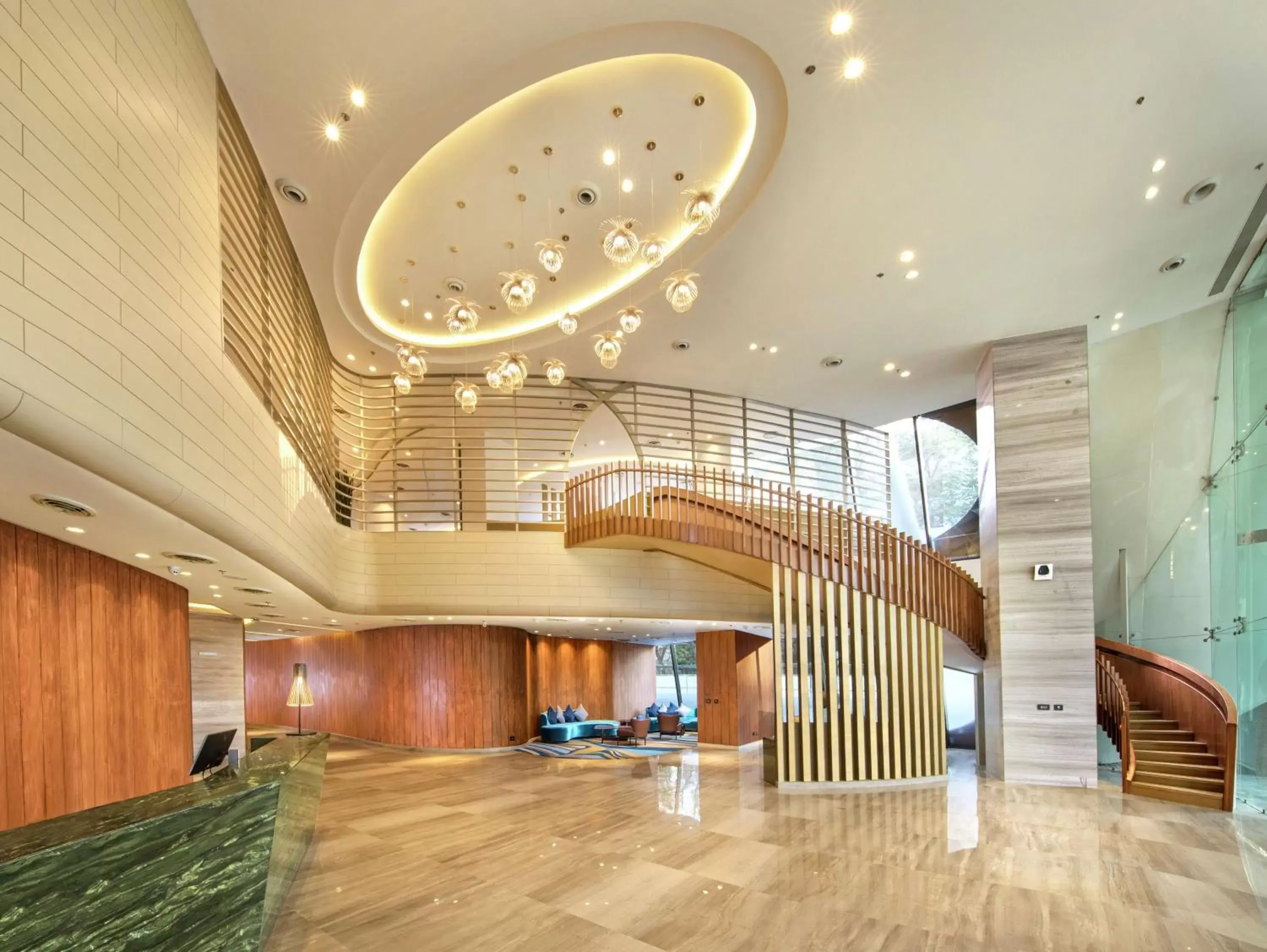 Lobby or reception, Lobby/Reception in DoubleTree by Hilton Ahmedabad