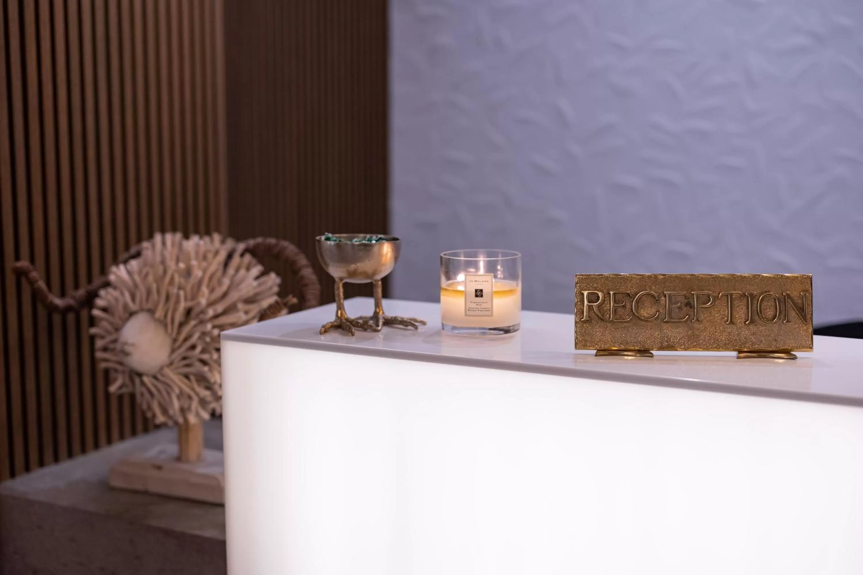 Lobby or reception in Hotel Belmont