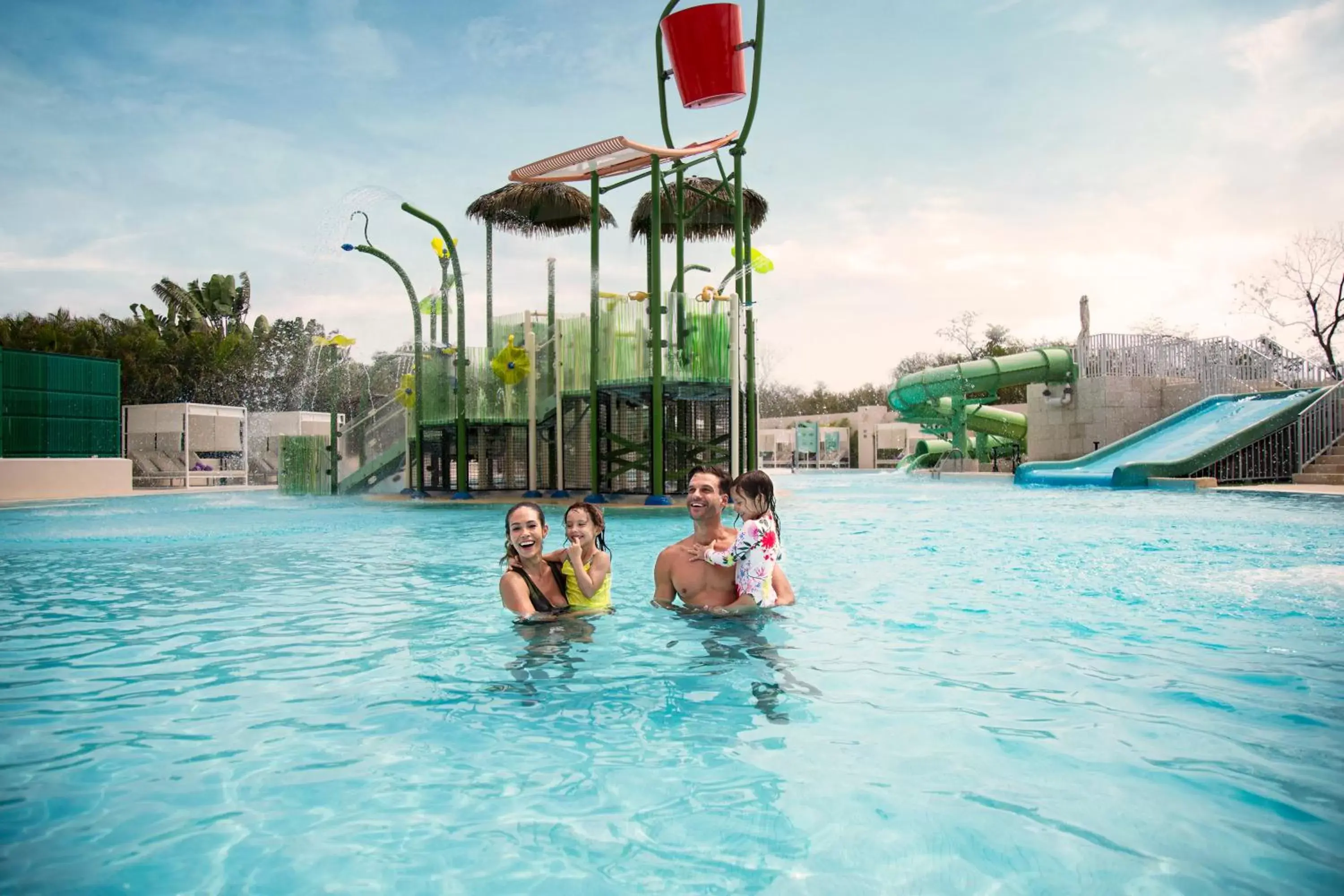 Aqua park, Swimming Pool in Paradisus Playa del Carmen All Inclusive