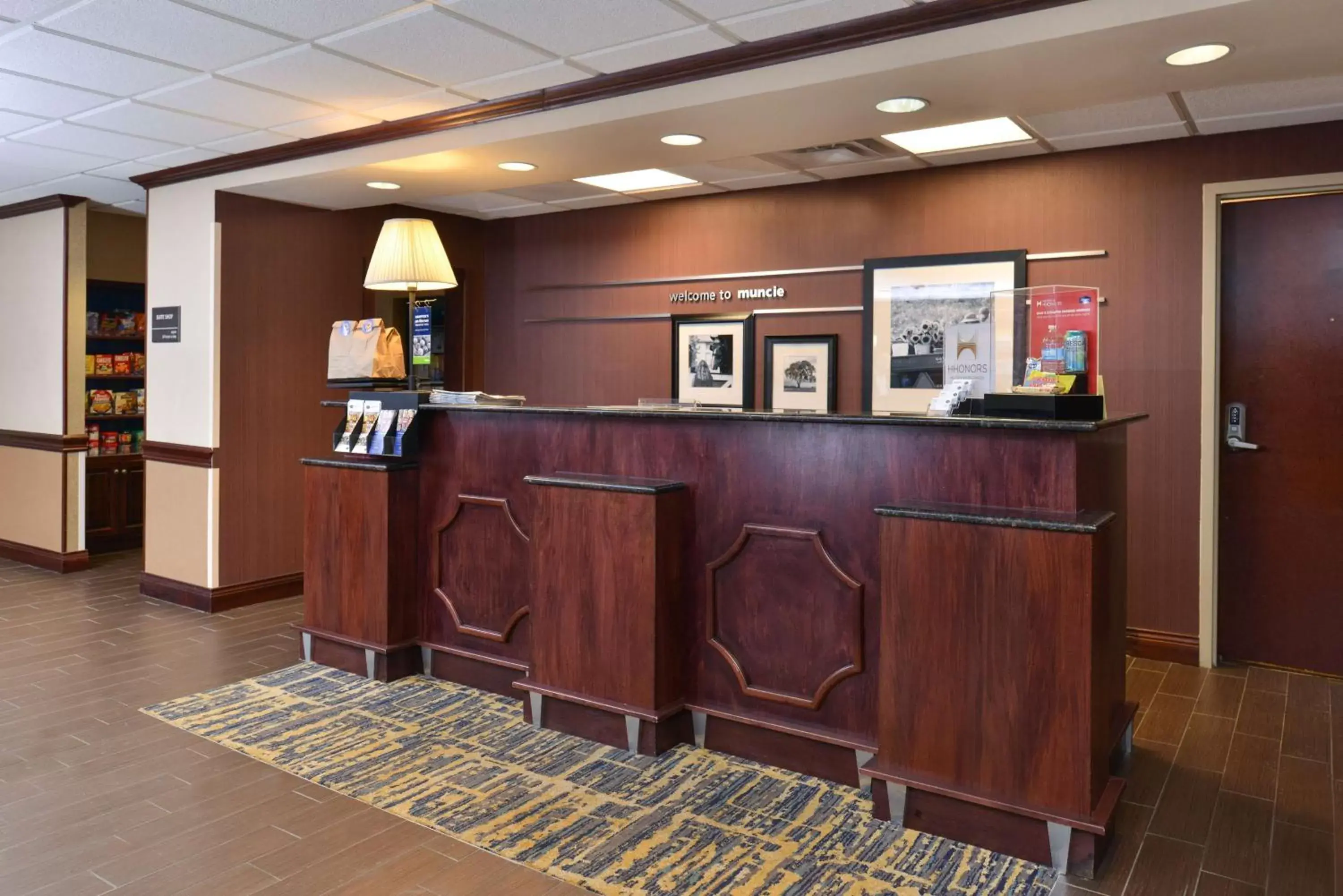 Lobby or reception, Lobby/Reception in Hampton Inn & Suites Muncie
