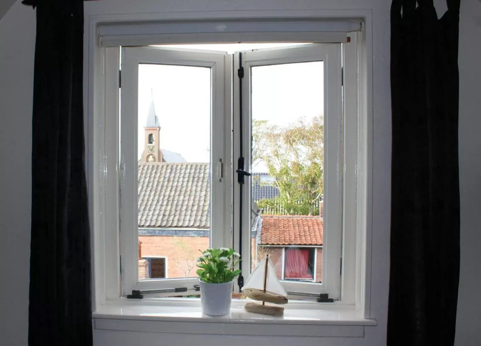 Bedroom, View in B&B de Zandtaart