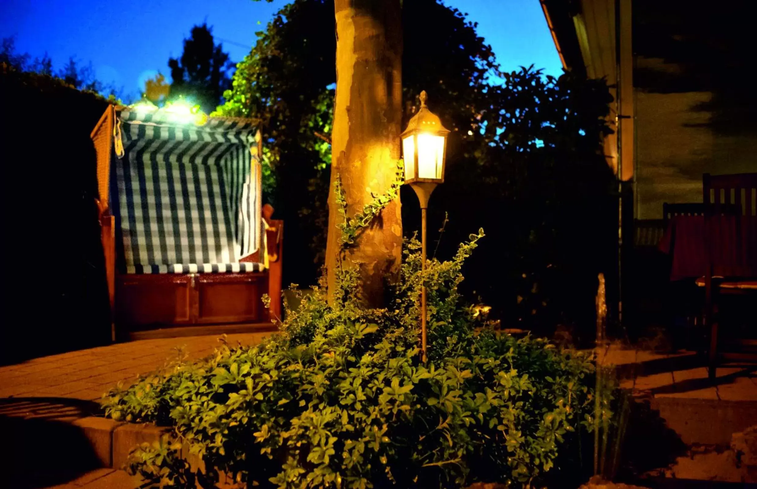 Garden view, Property Building in Hotel Heide Residenz