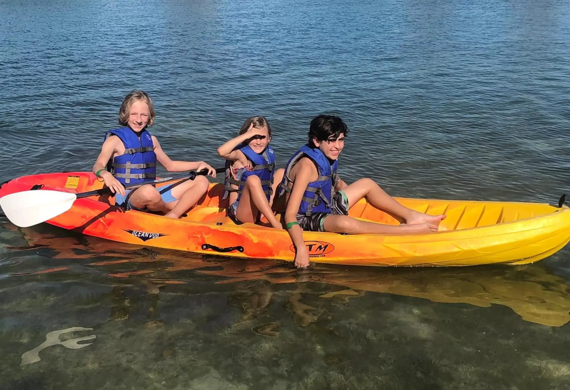 Canoeing in Gilbert's Resort