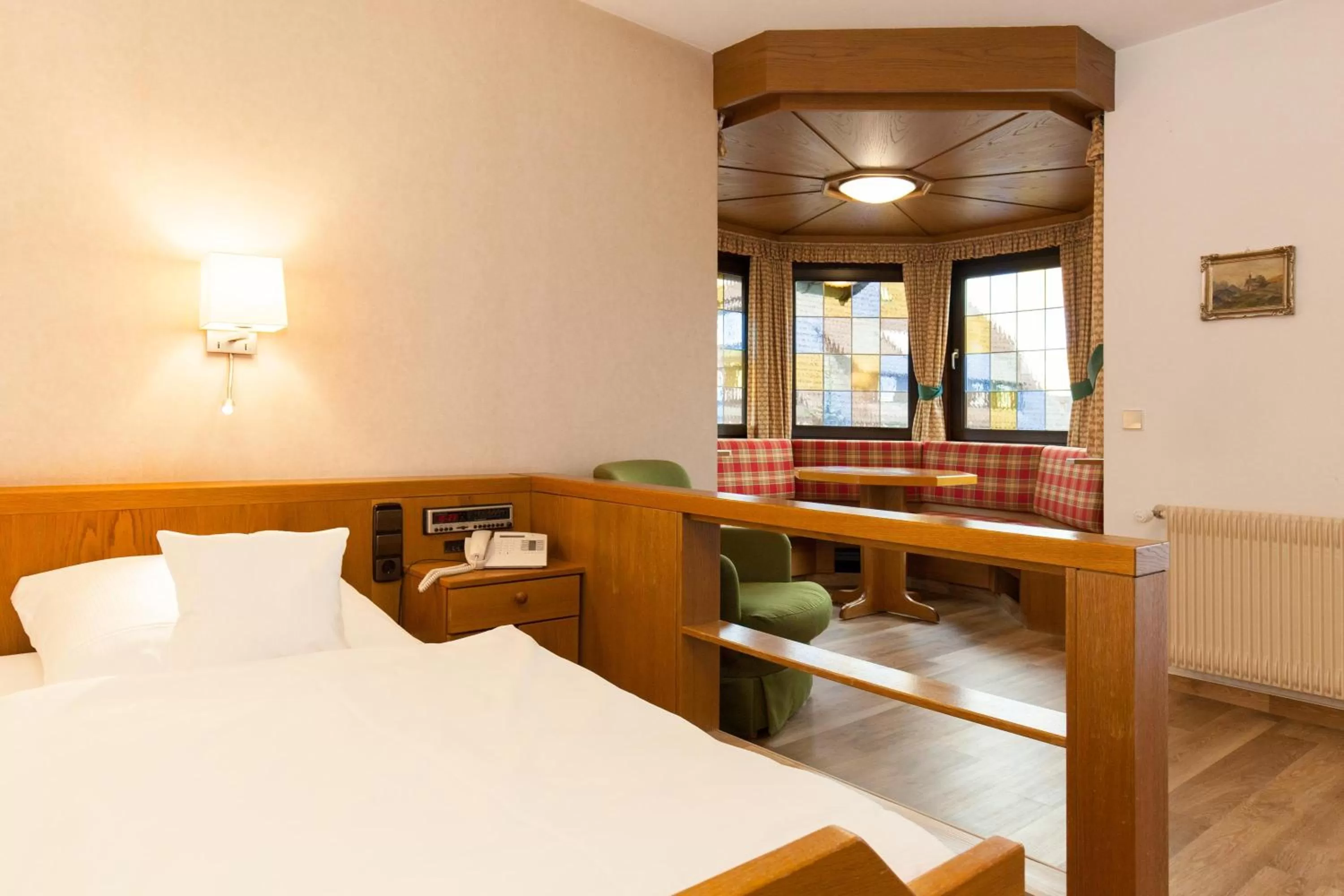 Photo of the whole room, Bed in Landgasthof Hotel Hirsch