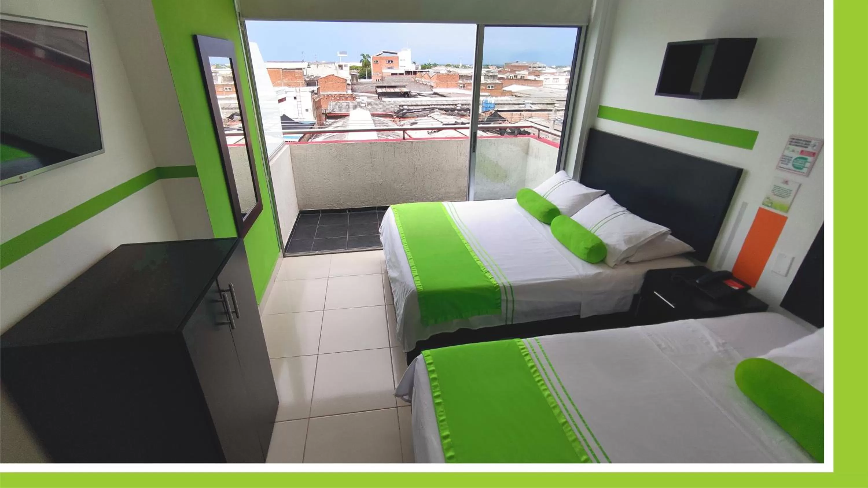 City view in HOTEL COLOURS Cali