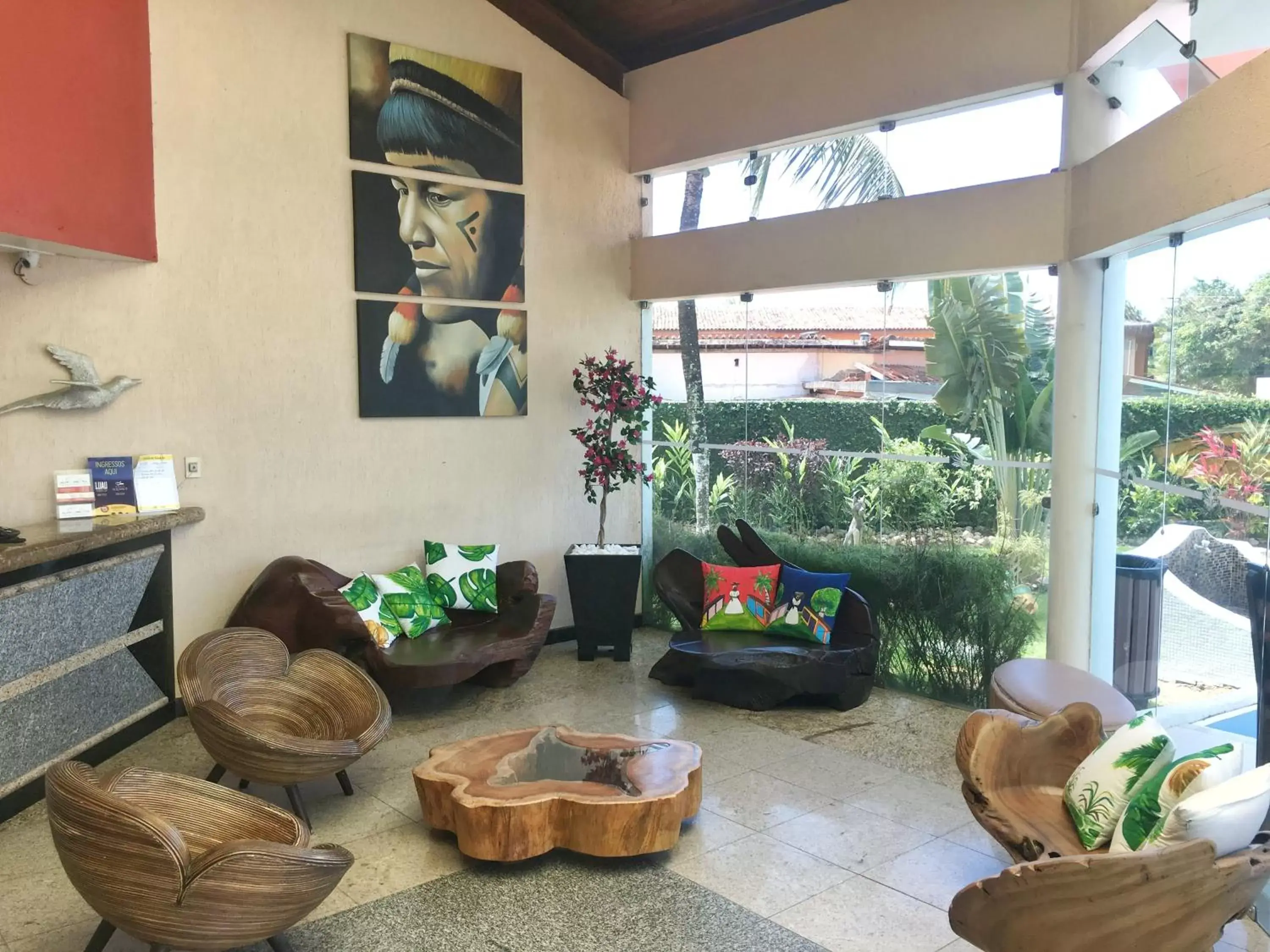 Lobby or reception in Brisa da Praia Park Hotel Lobby or reception in Brisa da Praia Park Hotel