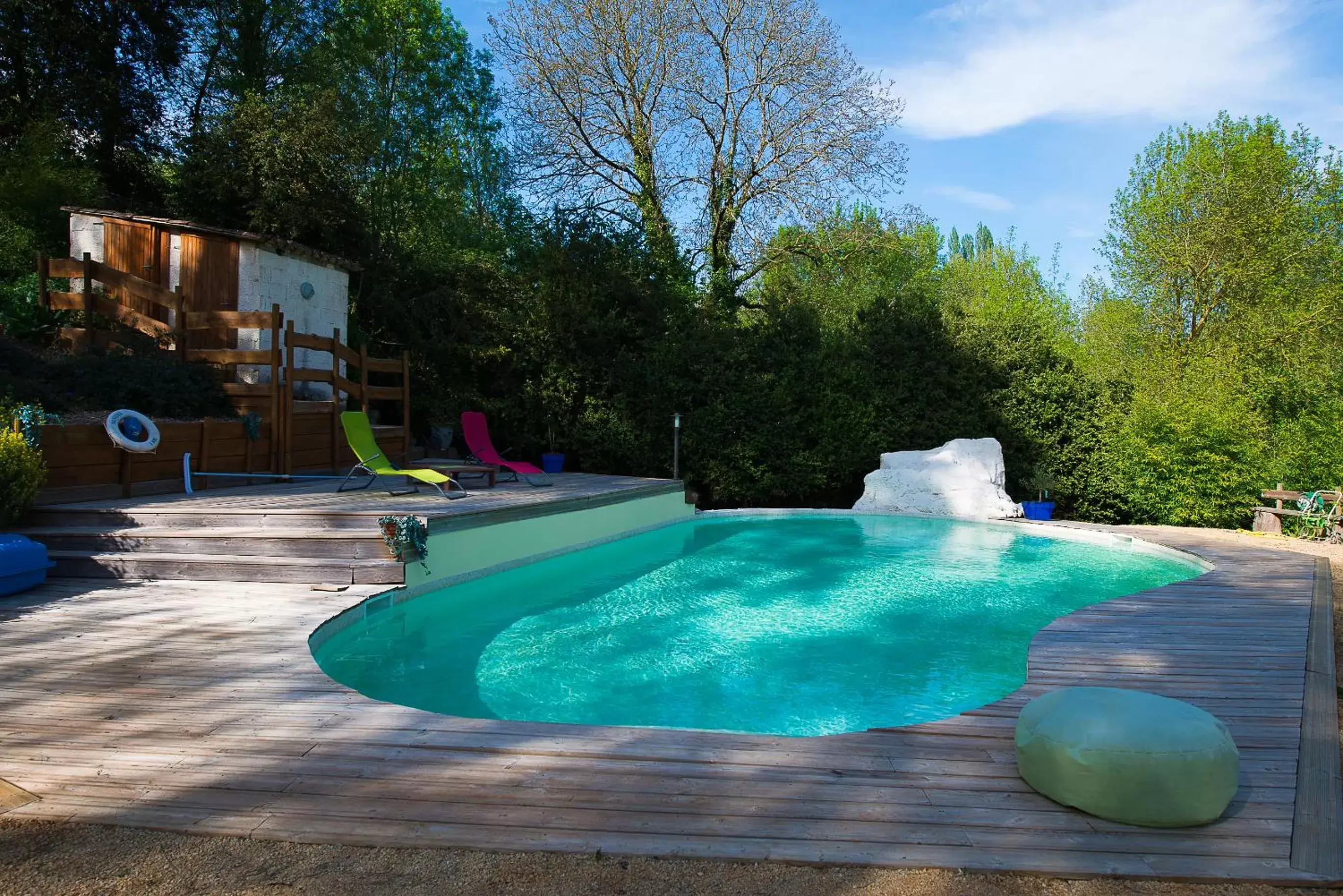 Swimming Pool in Le Moulin de Bois Coûtant