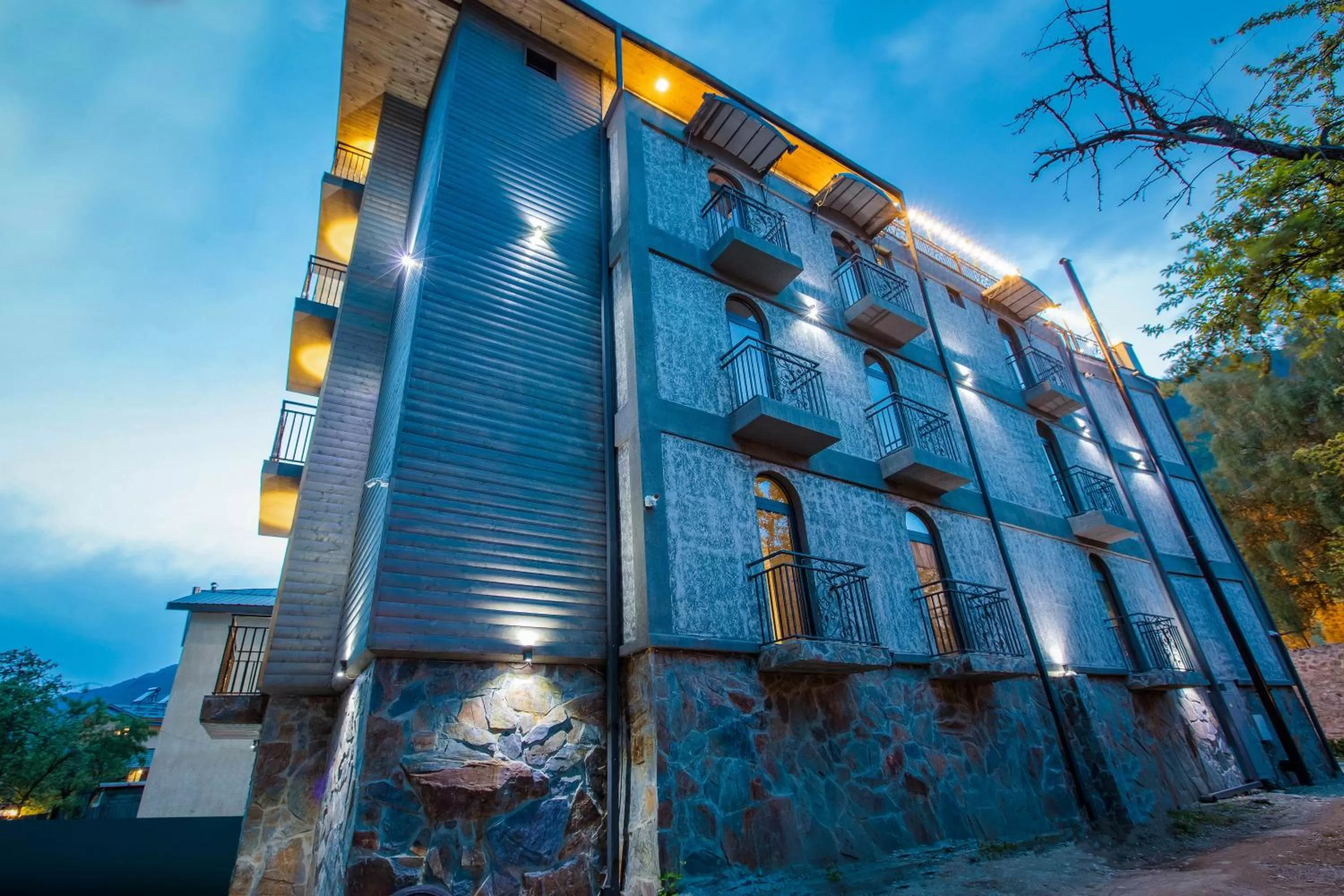 Facade/entrance in Hotel Mestia Inn