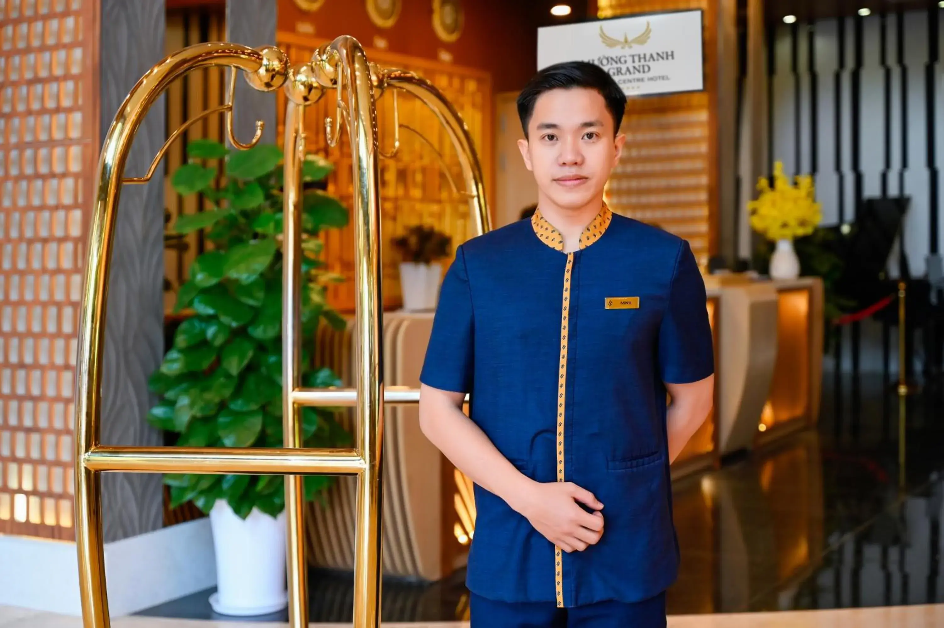 Staff in Muong Thanh Grand Saigon Centre Hotel