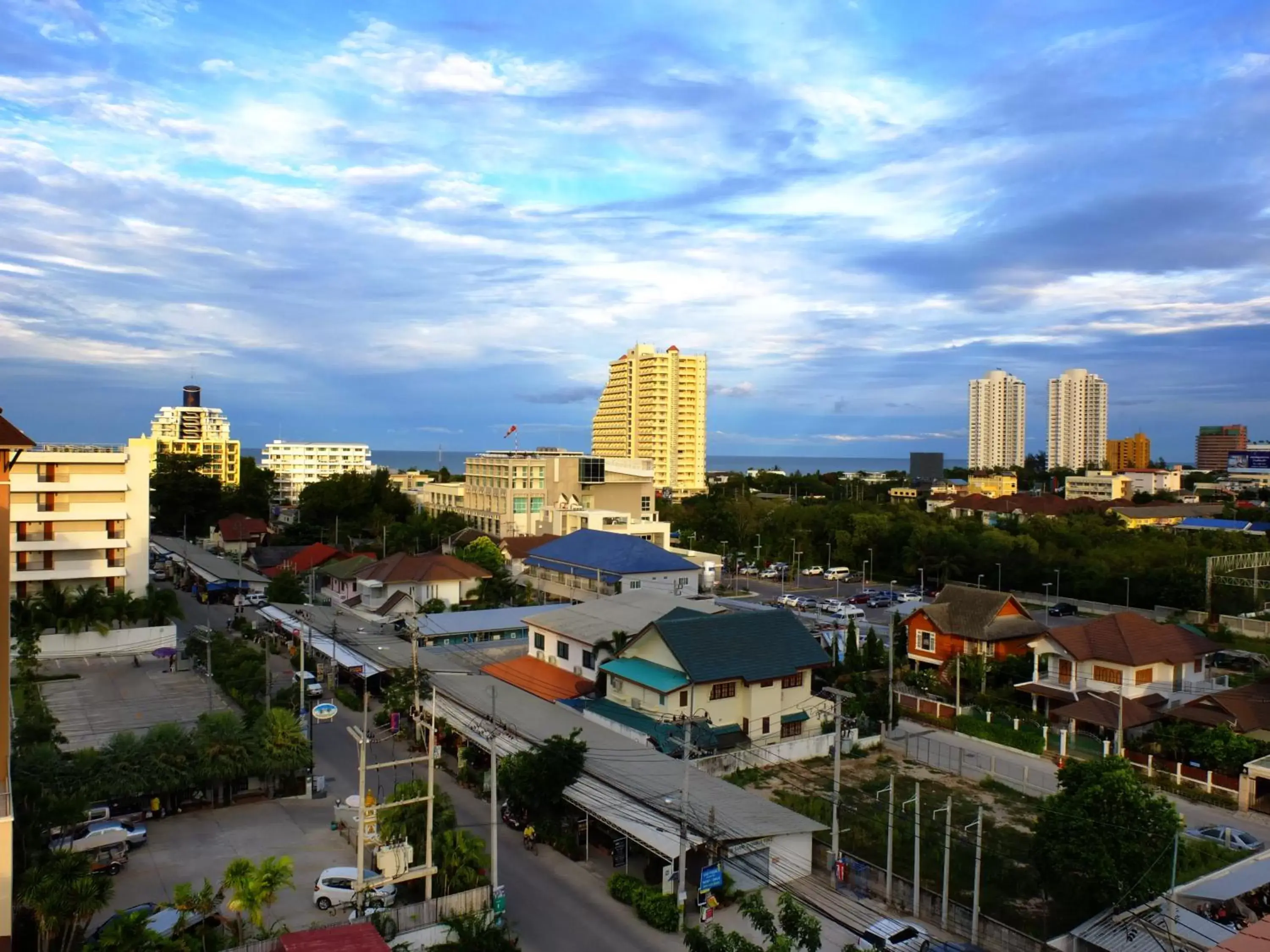 City view, Bird's-eye View in Narawan Hotel, Hua Hin