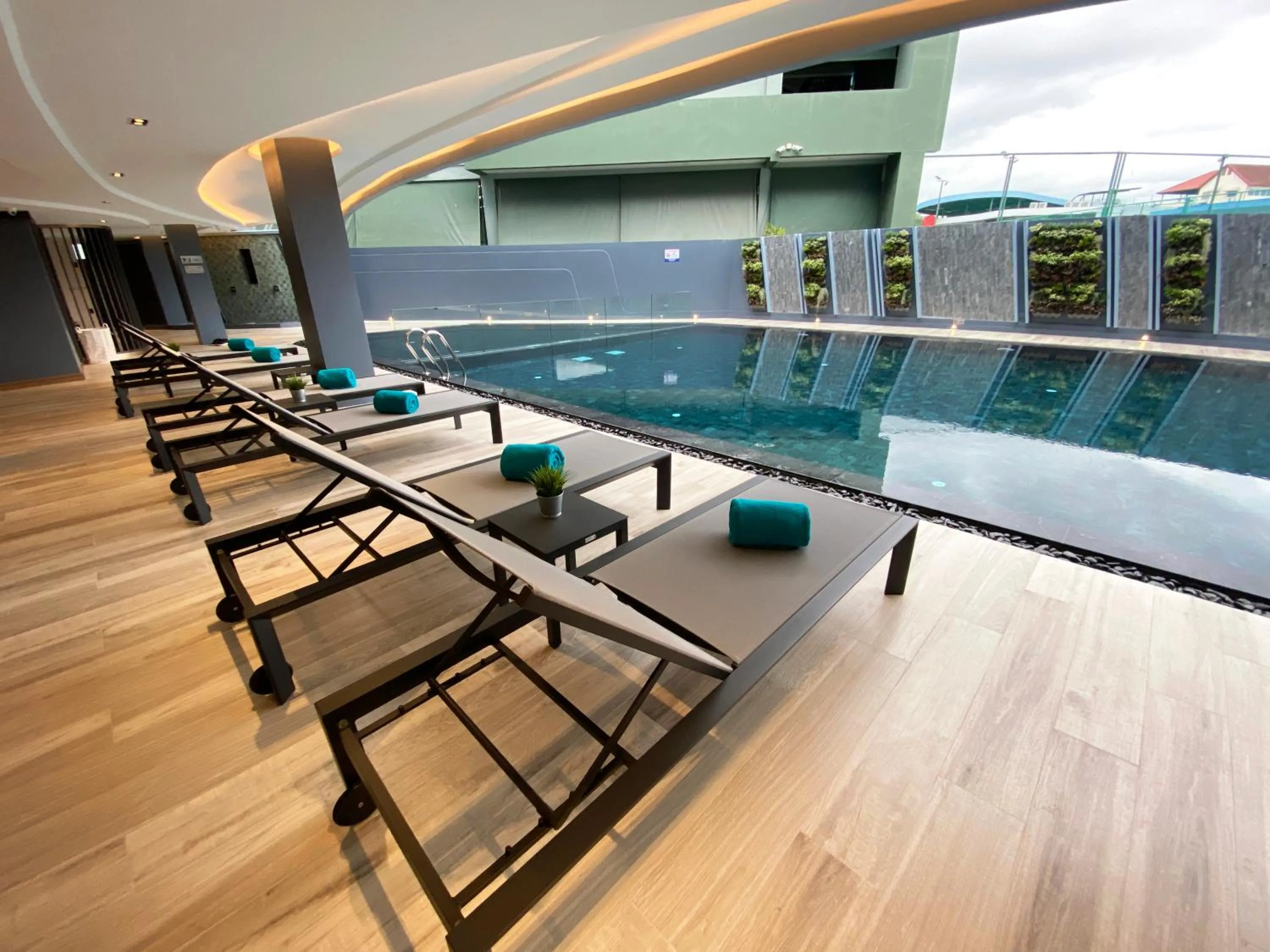 Swimming pool in The Oceanic Sportel Phuket - SHA Extra Plus