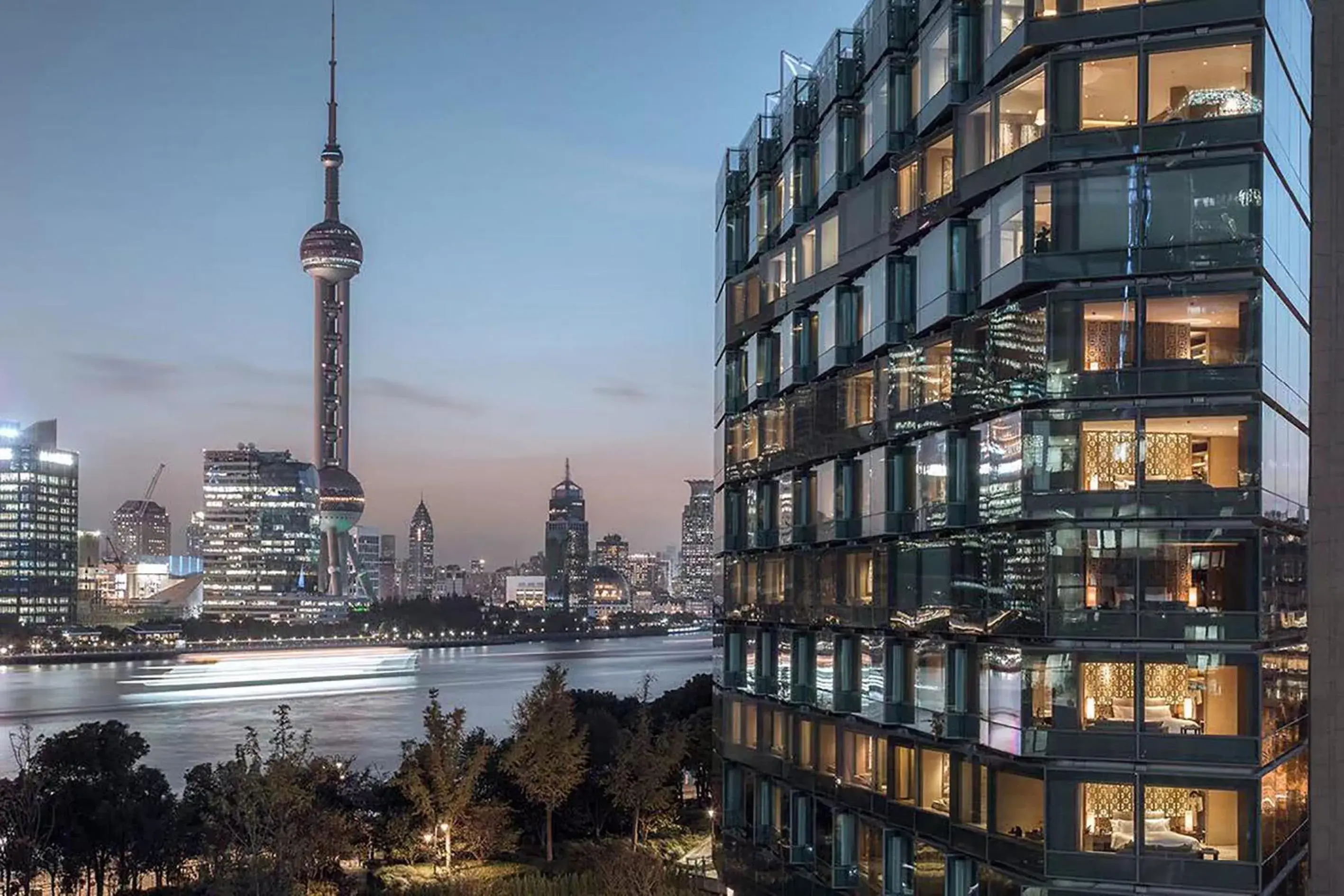 Property building in Banyan Tree Shanghai On The Bund