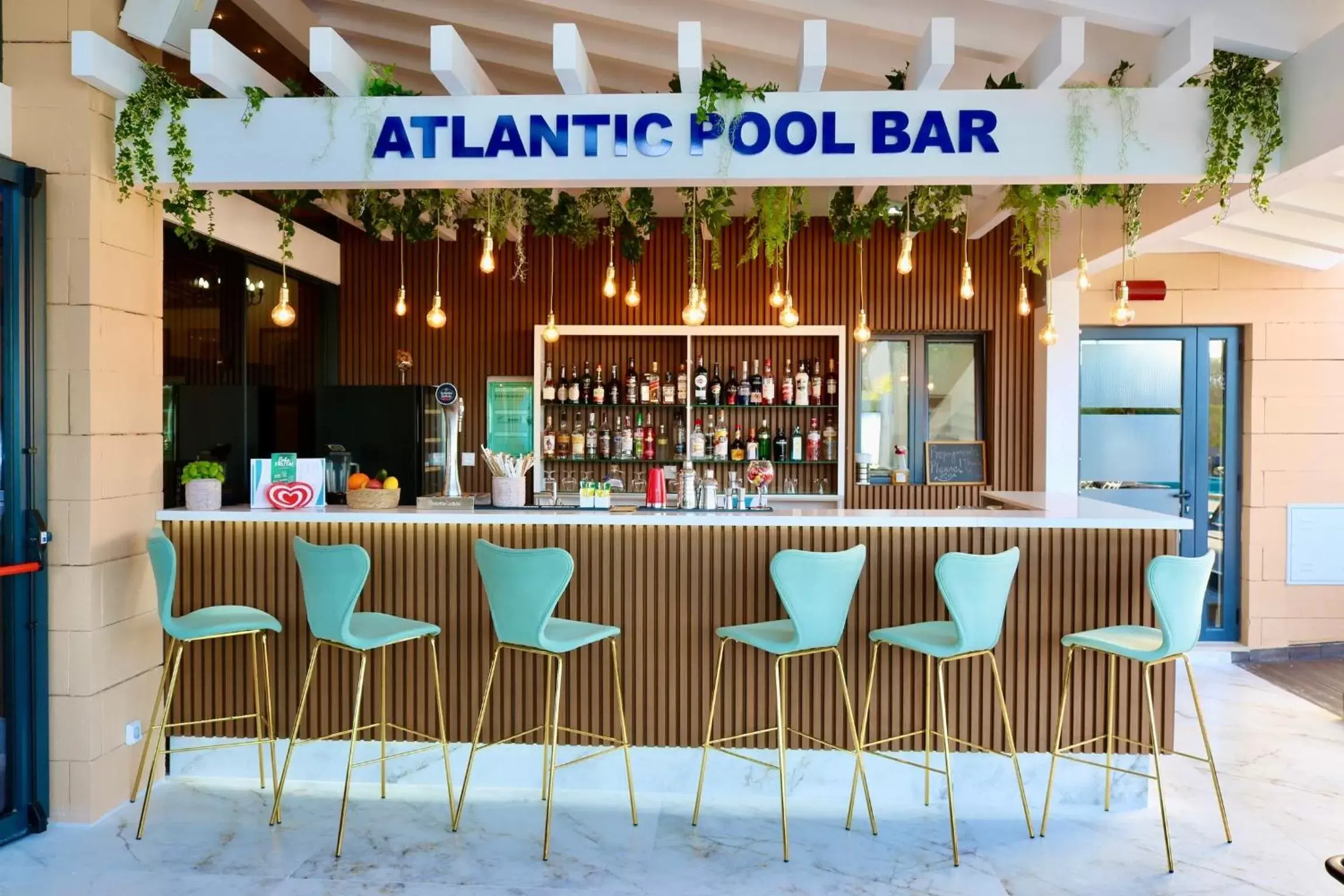 Lounge or bar in Lagos Atlantic Hotel Lounge or bar in Lagos Atlantic Hotel