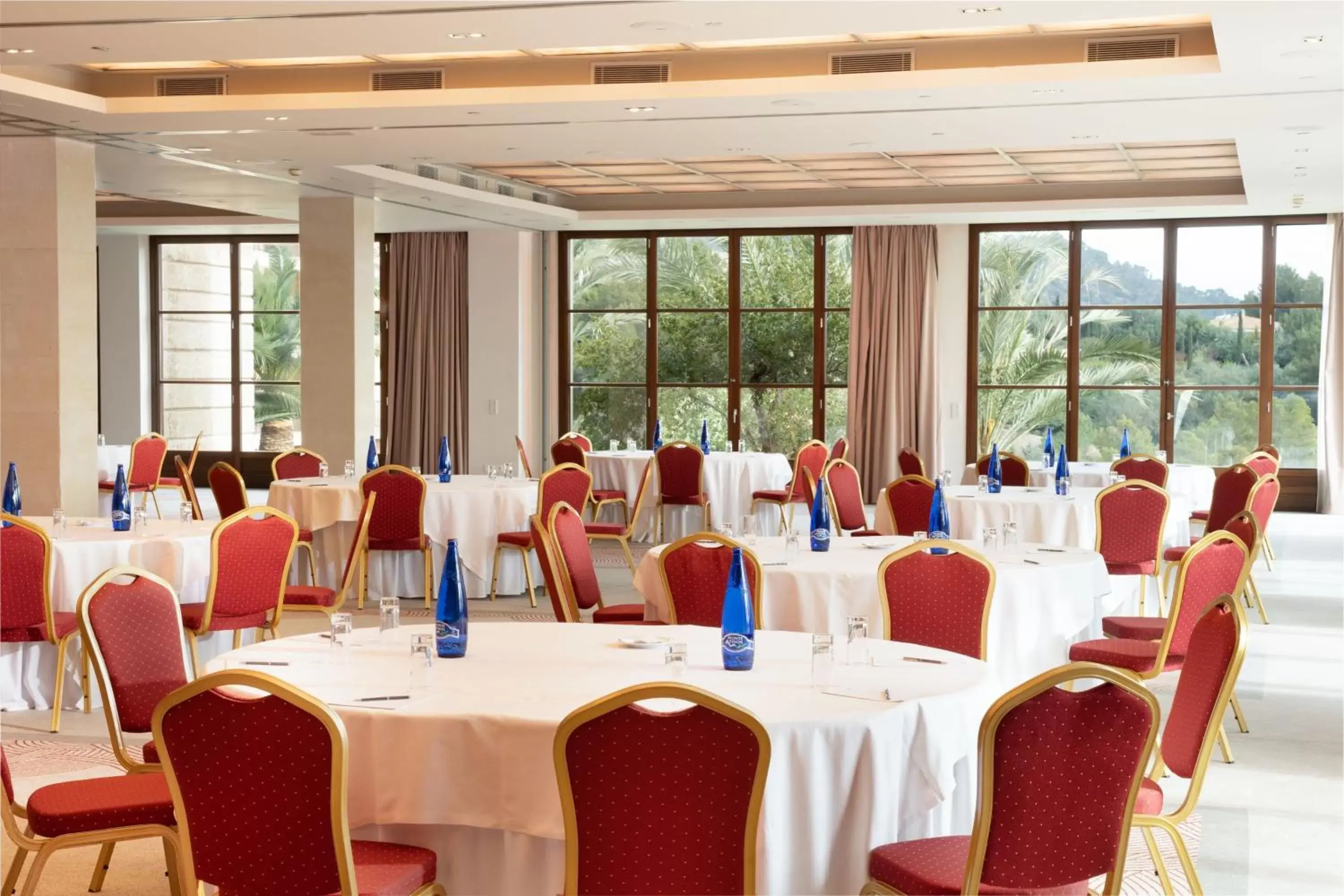 Meeting/conference room, Restaurant/Places to Eat in Castillo Hotel Son Vida, a Luxury Collection Hotel, Mallorca - Adults Only