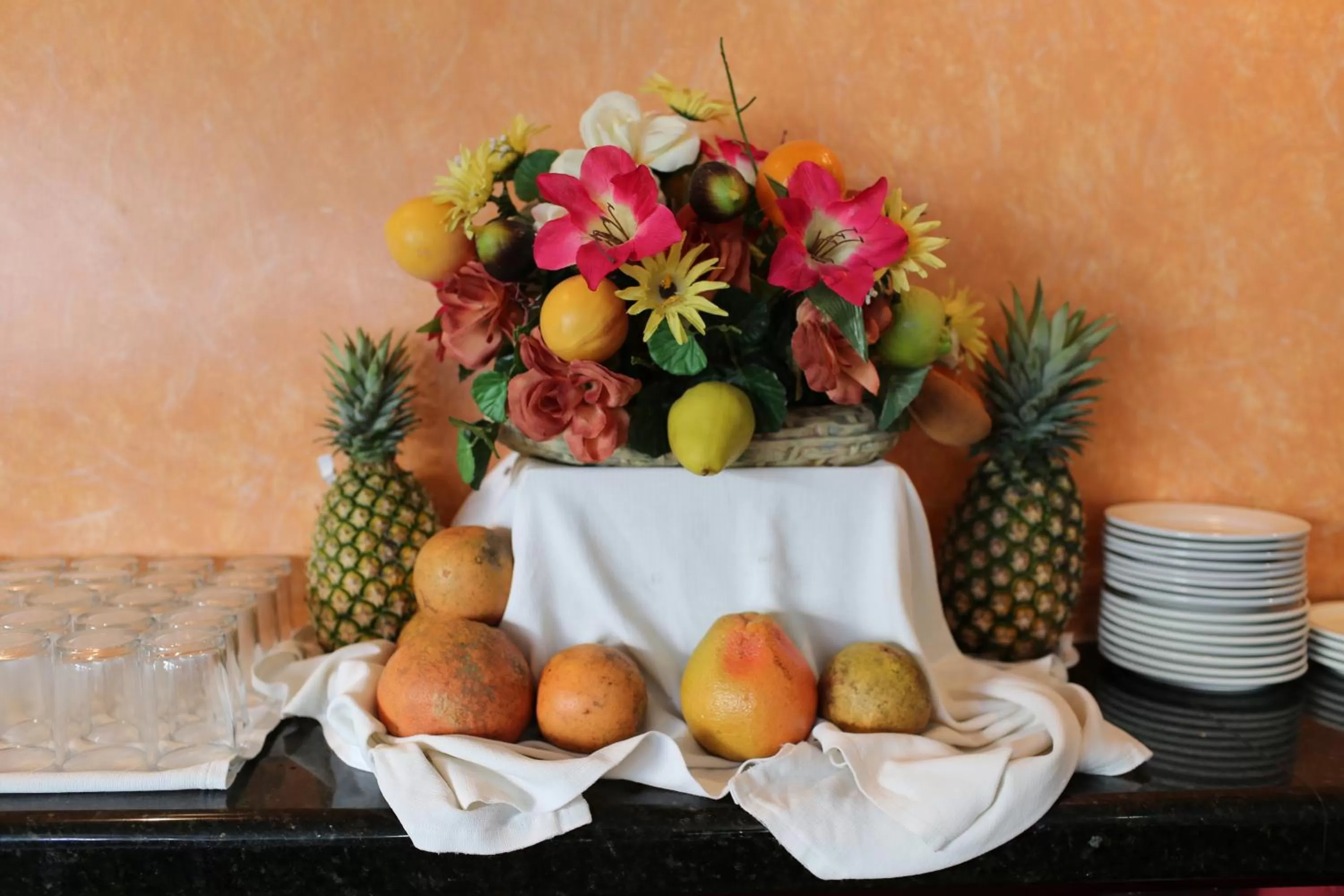 Food in Hotel Baluarte