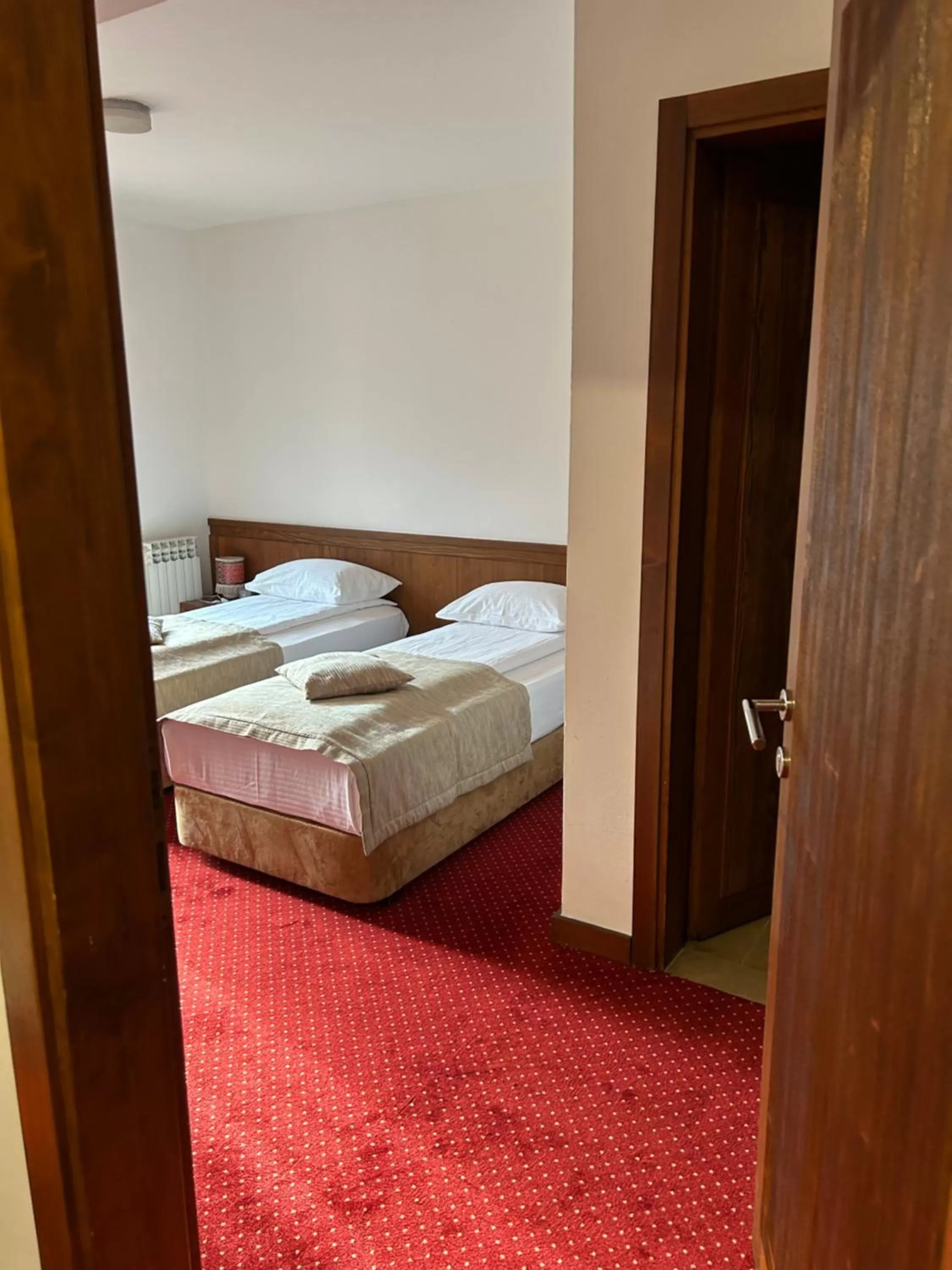 Bed in Garni Hotel Konak