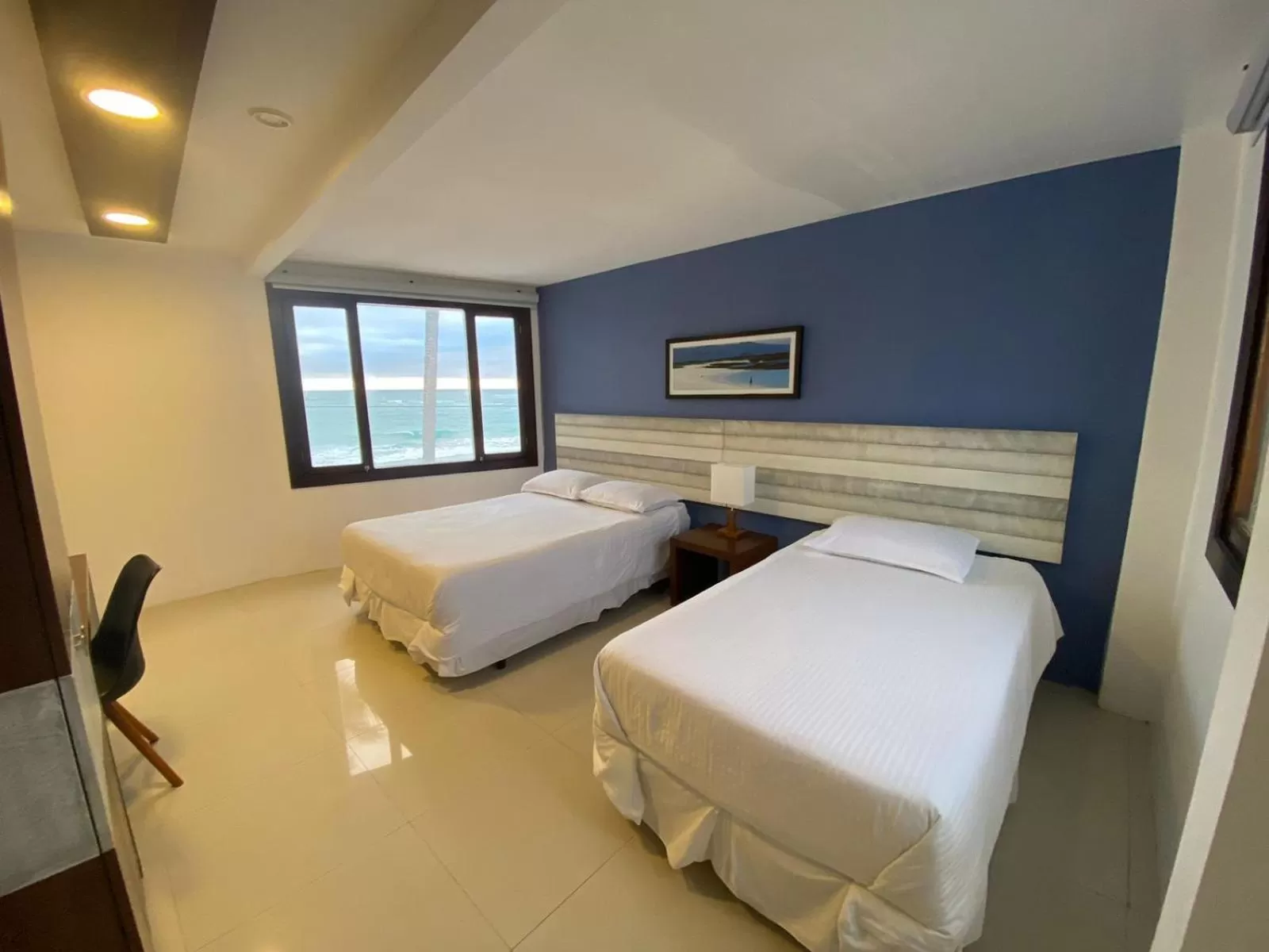 Sea view, Bed in Casita de la Playa