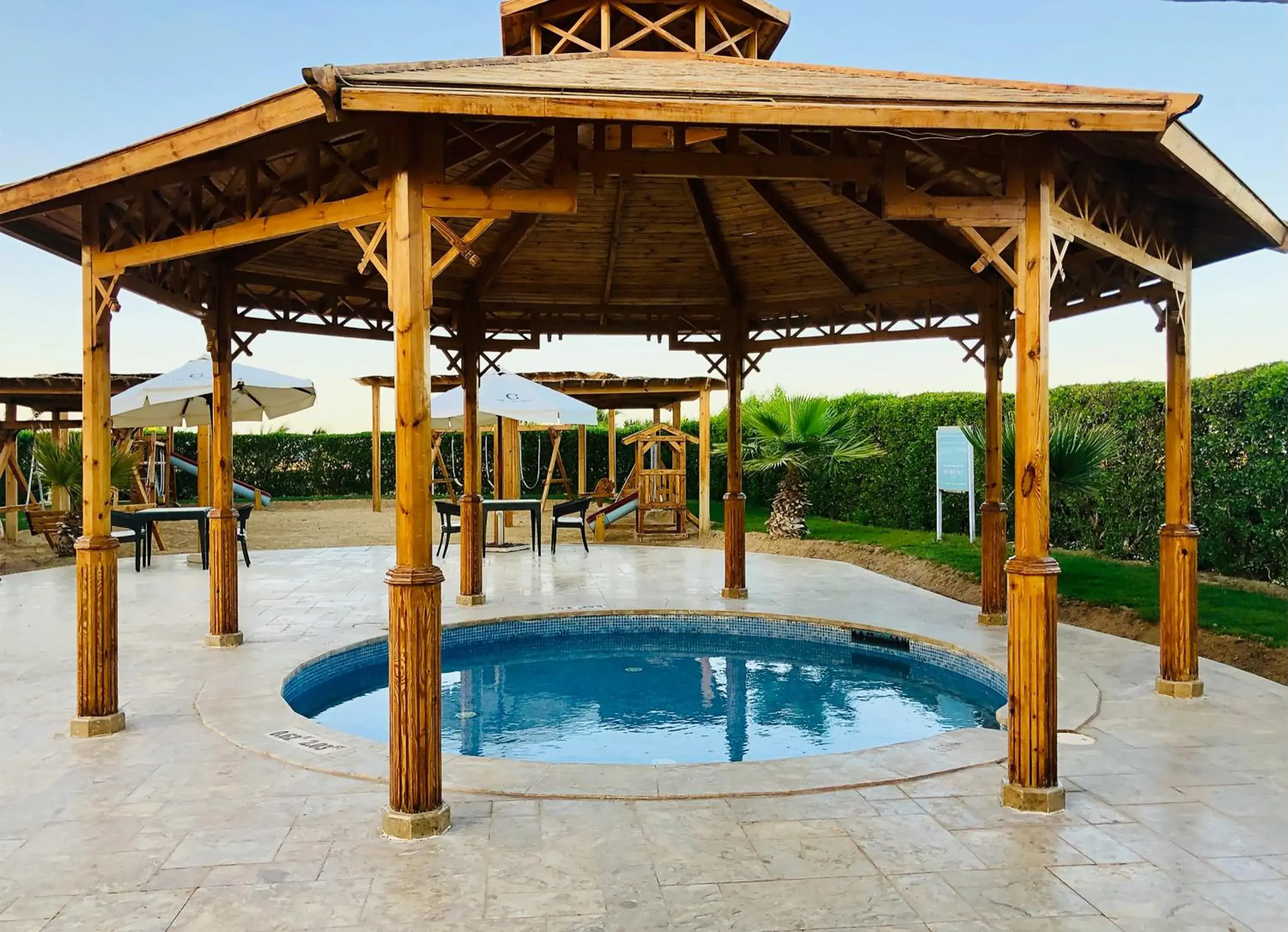 Swimming pool in The Cascades Golf Resort, Spa & Thalasso Swimming pool in The Cascades Golf Resort, Spa & Thalasso