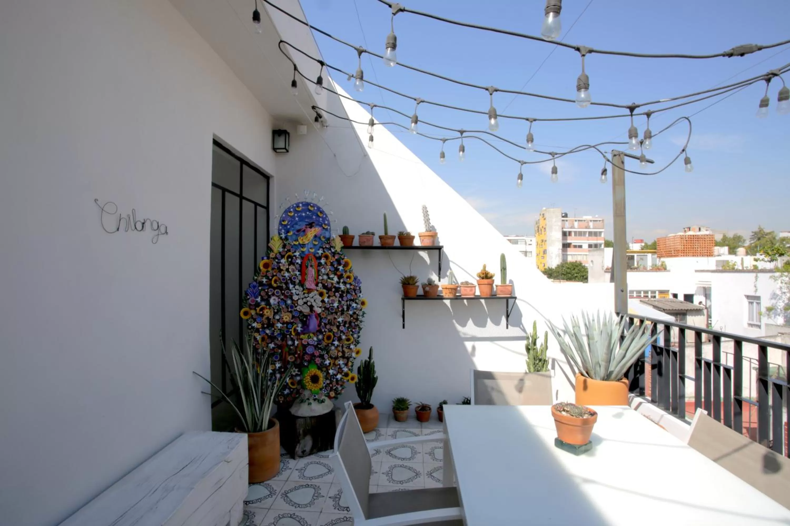 Balcony/Terrace in La Palomilla Bed & Breakfast