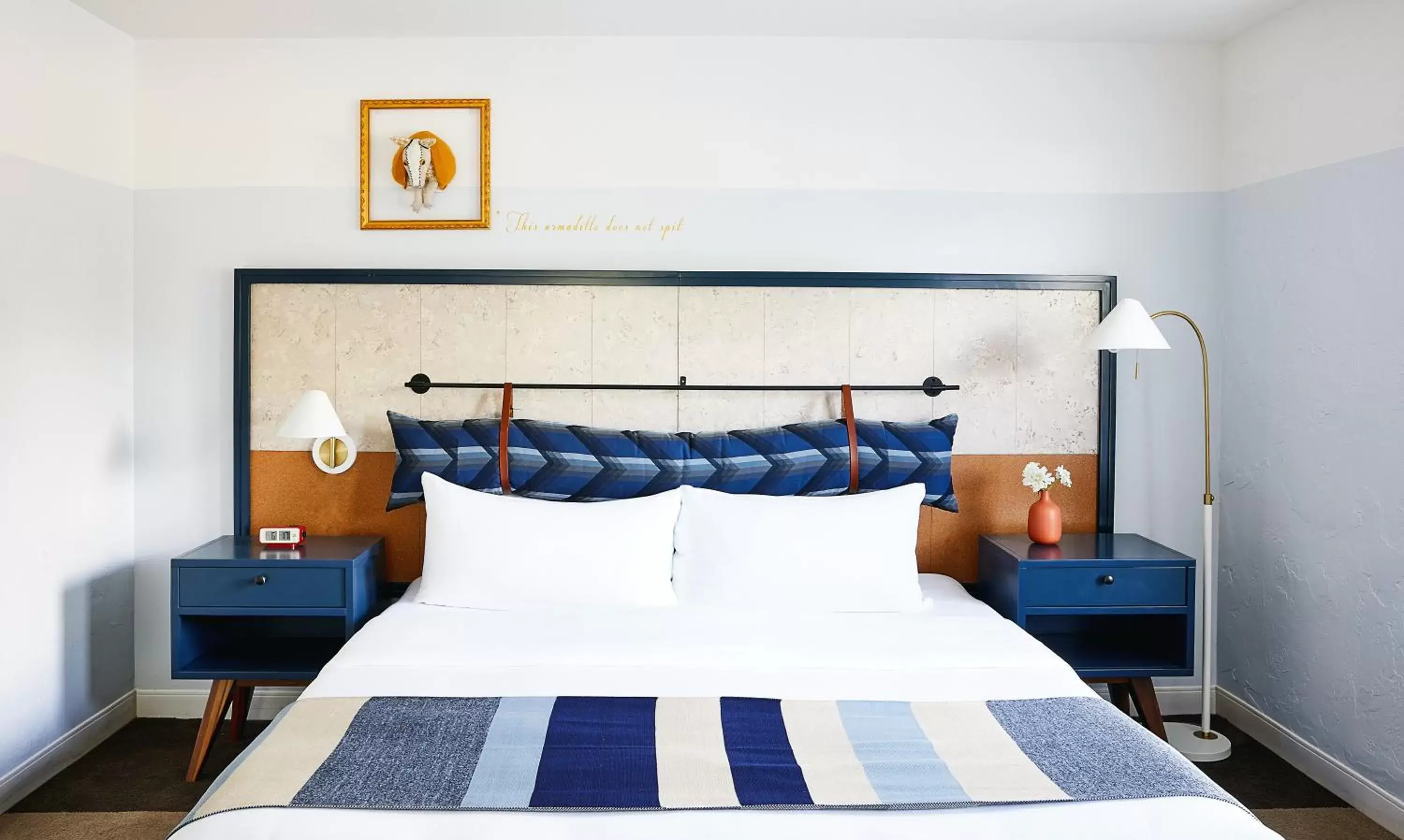 Bed in Calistoga Motor Lodge & Spa, part of JdV by Hyatt
