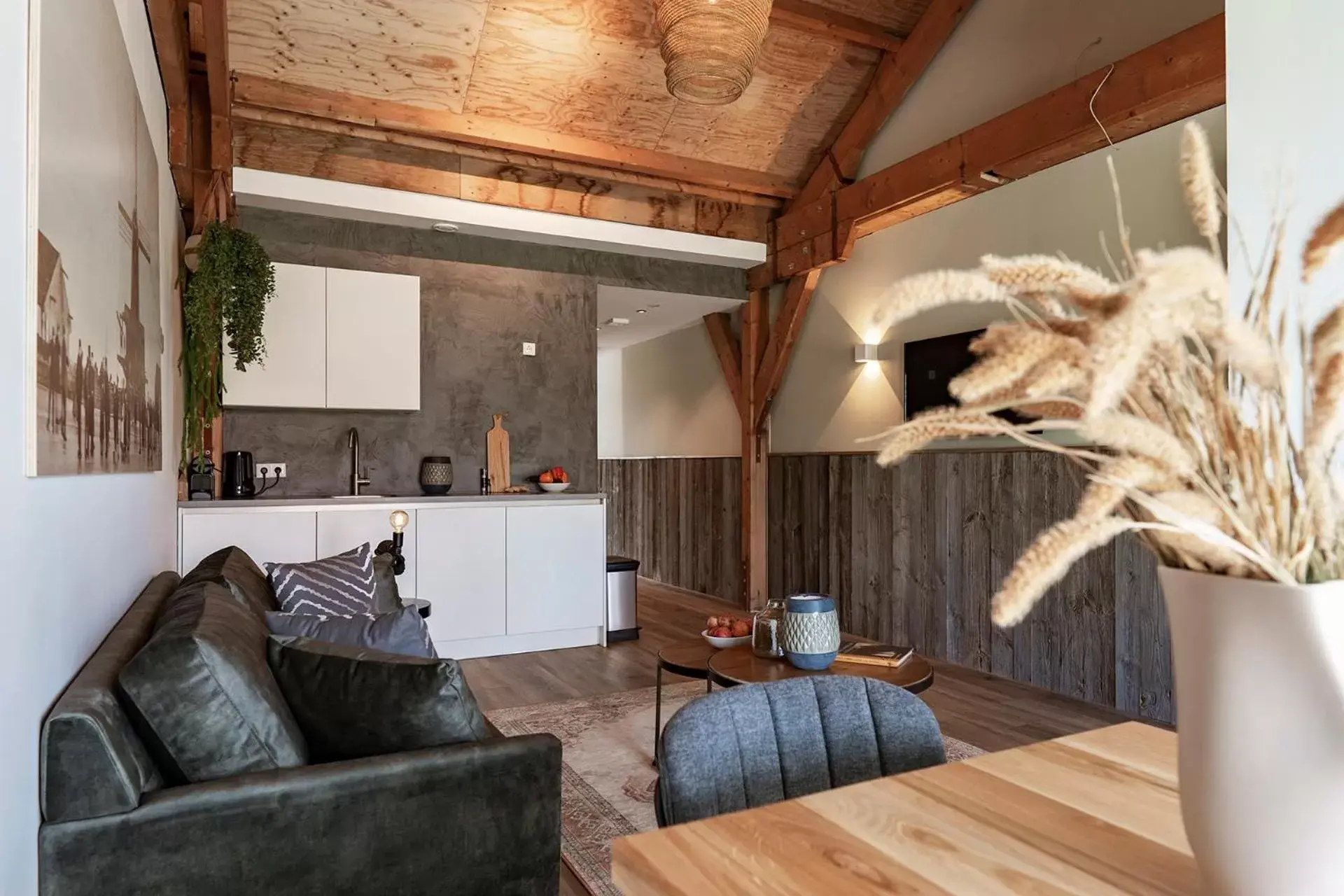 Living room, Seating Area in Erfgoedpark De Hoop Appartementen