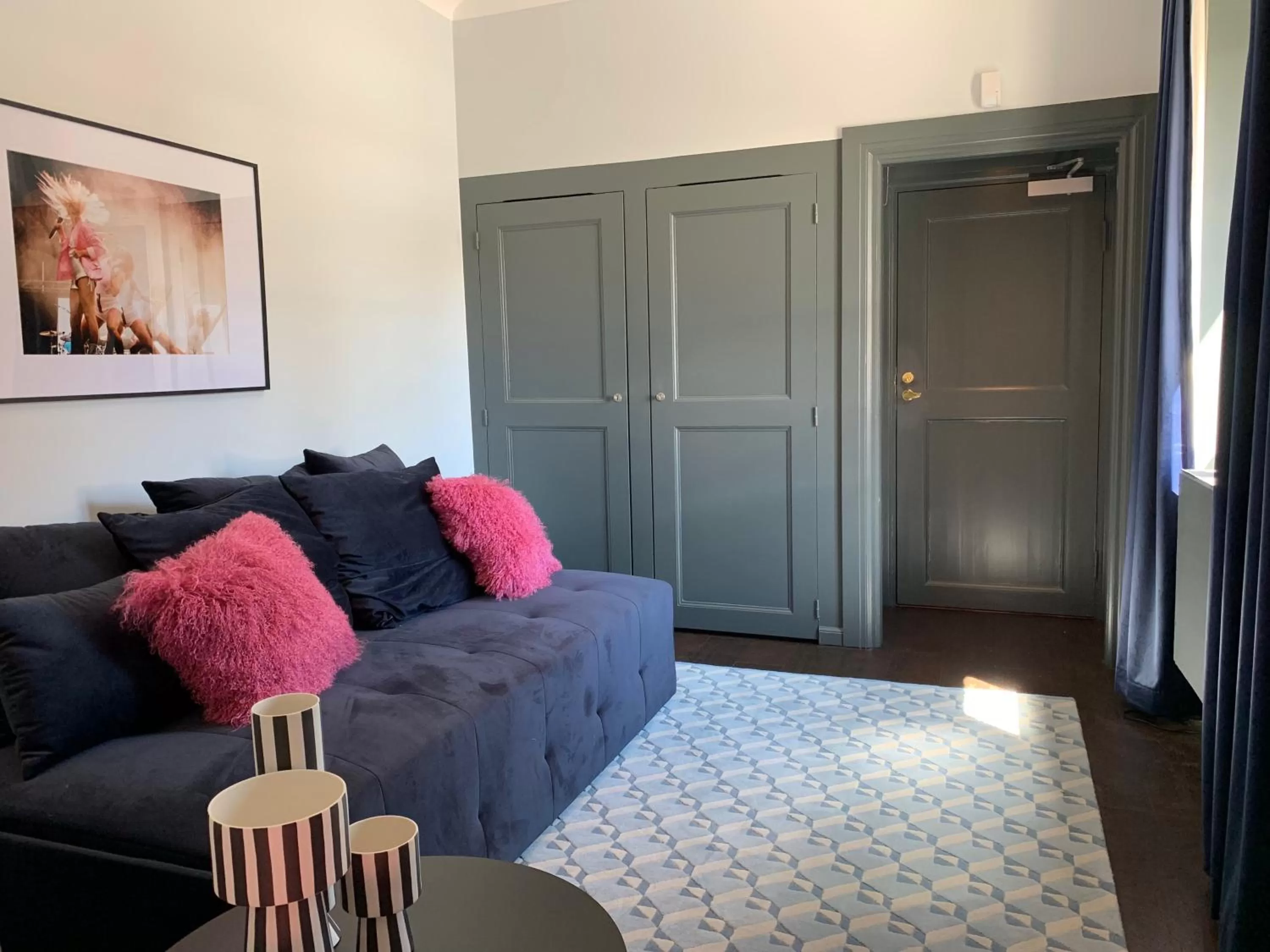 Seating area in Hesselby Slott