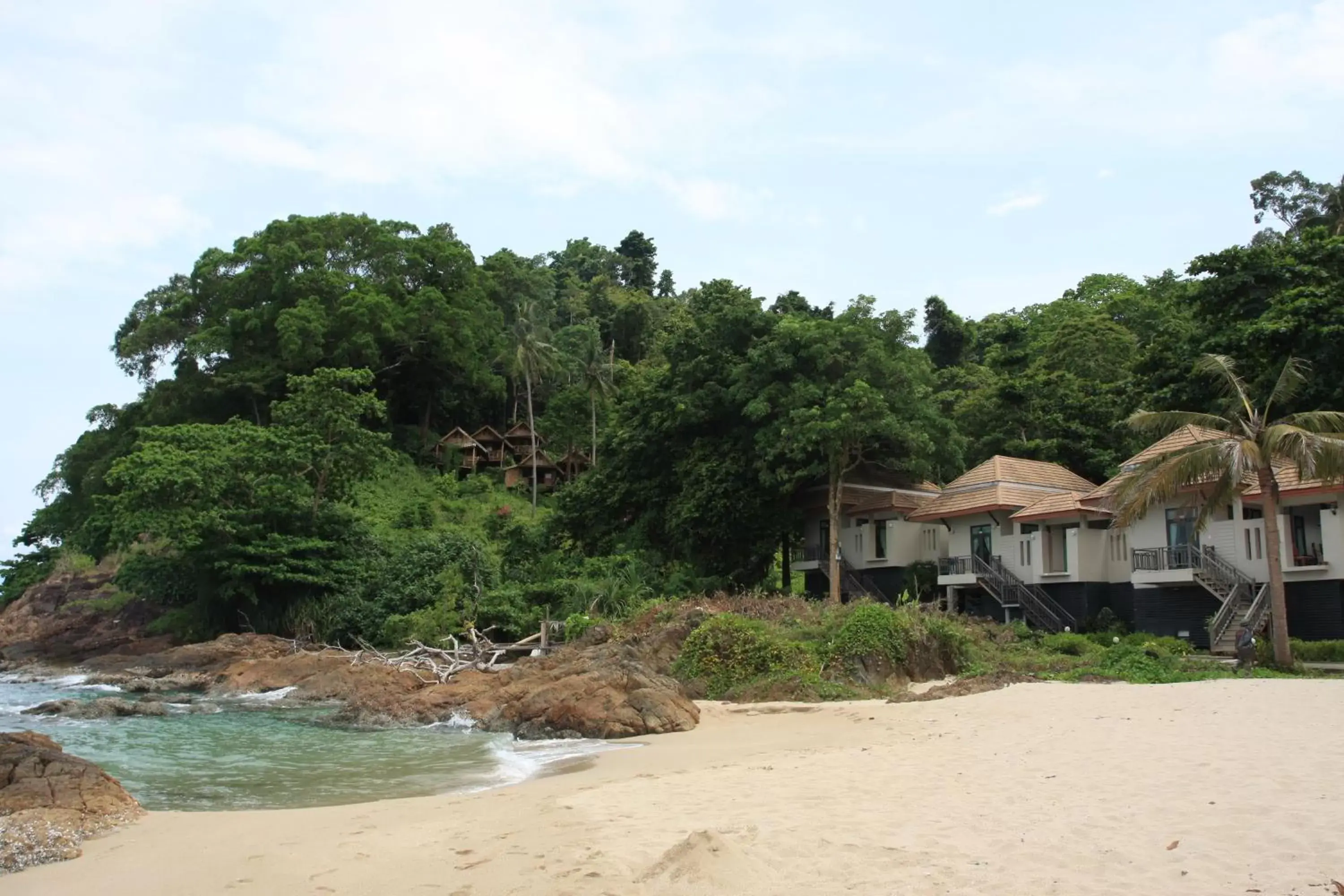 Natural landscape in Siam Beach Resort