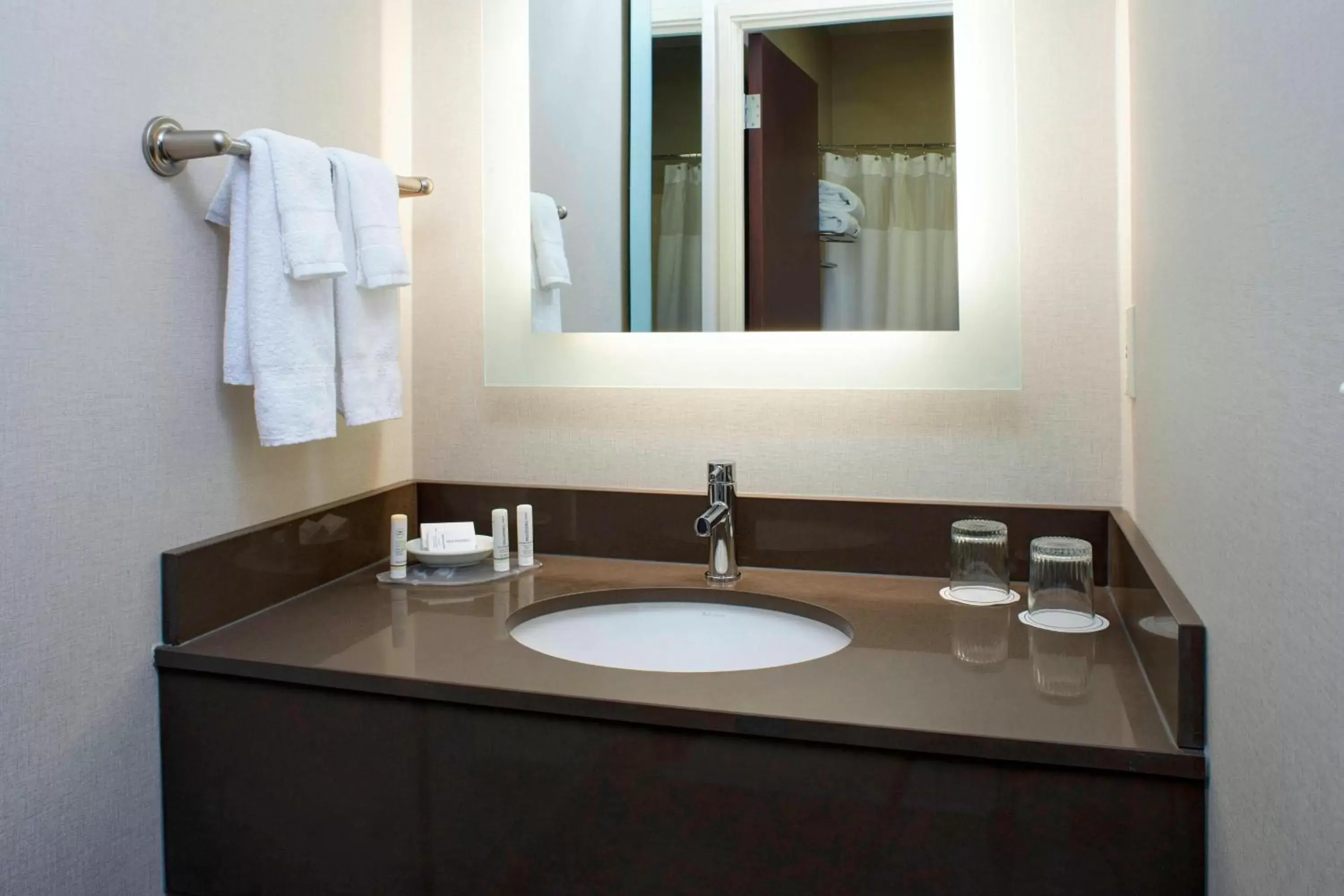 Bathroom in Springhill Suites by Marriott Frankenmuth