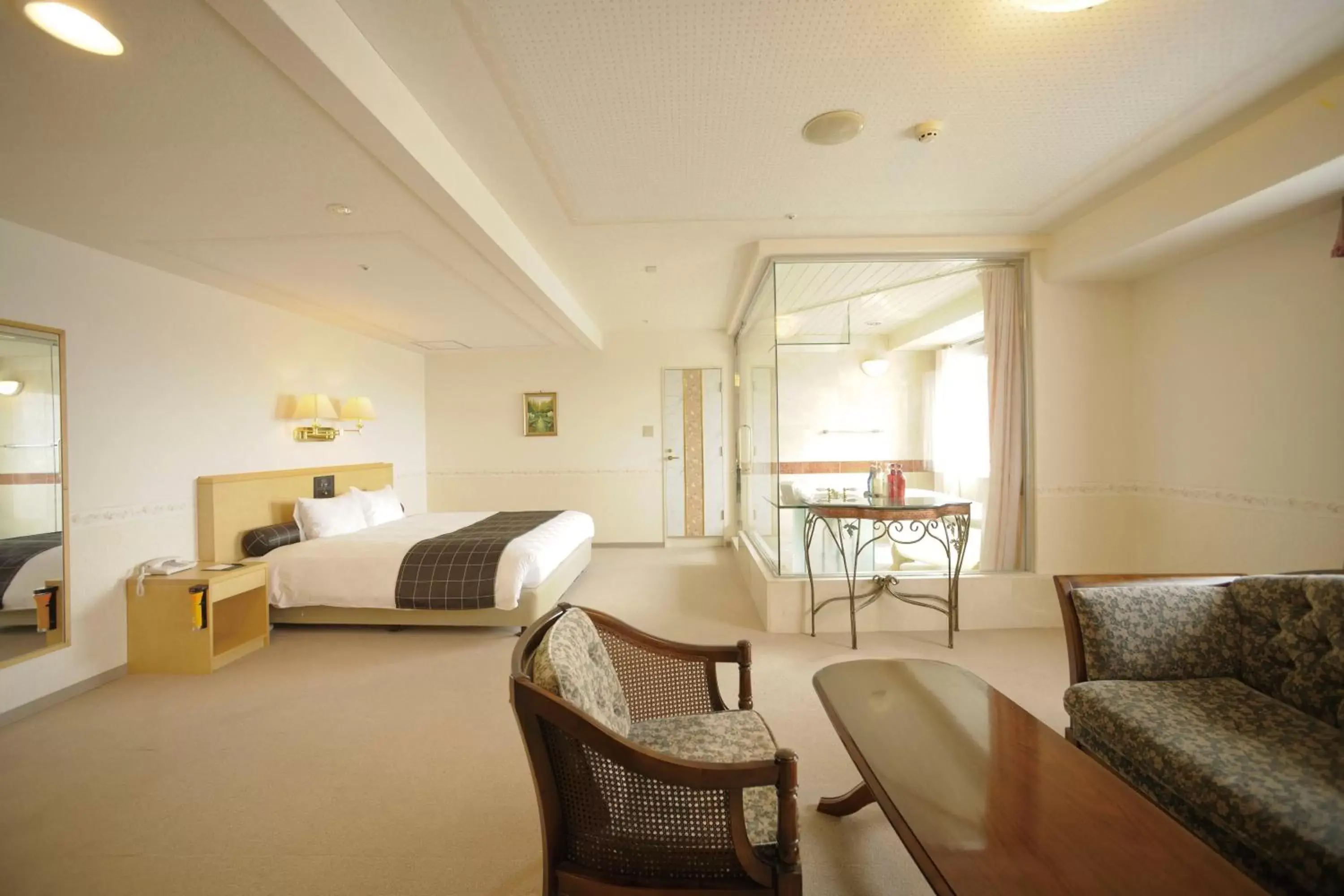 Seating Area in Yamagata Kokusai Hotel