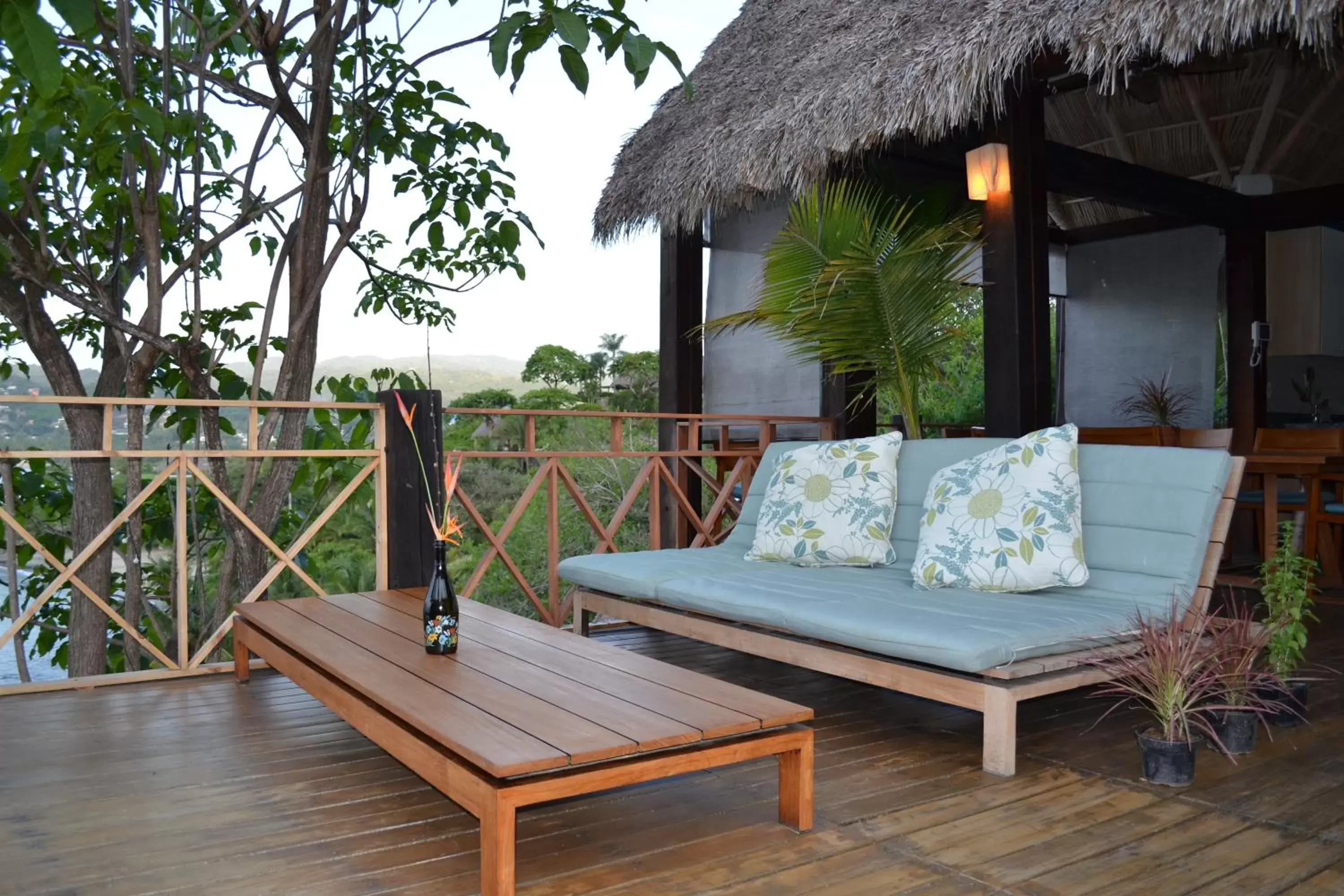 Seating area in Hotel Boutique Siete Lunas