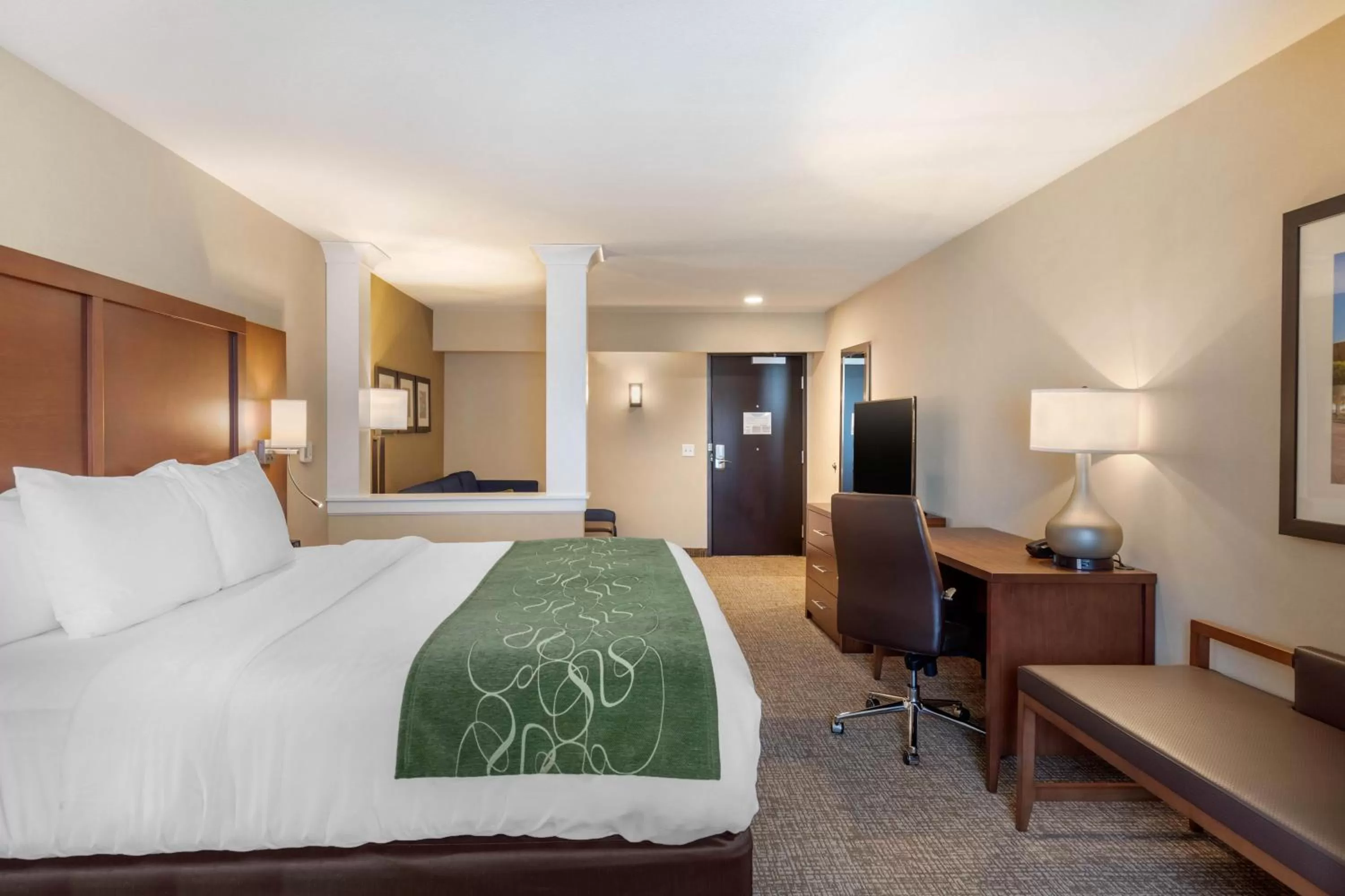 Photo of the whole room, Bed in Comfort Inn & Suites Schenectady - Scotia