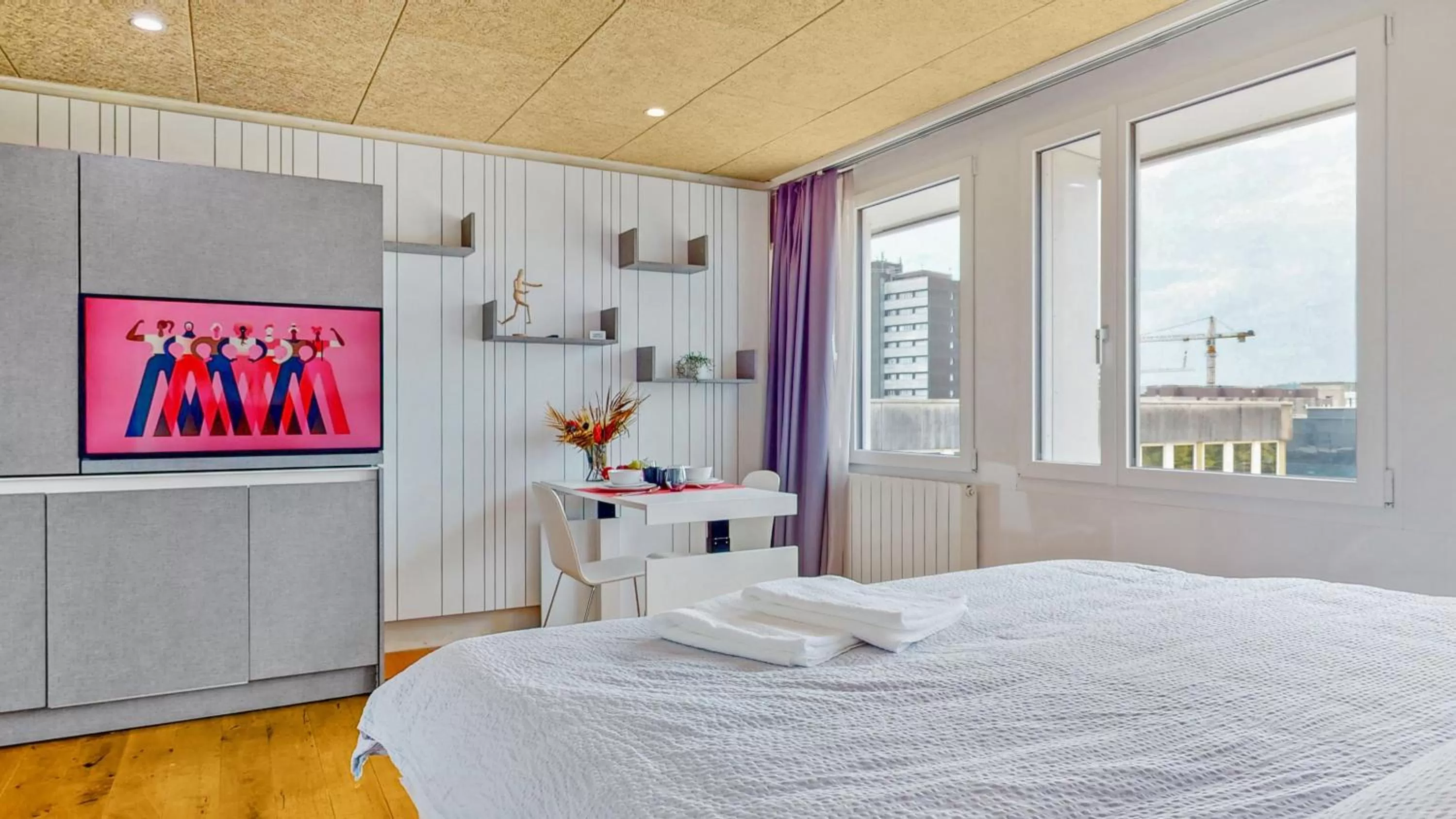 Dining area, Bed in Evi's Home Hotel & Apartments